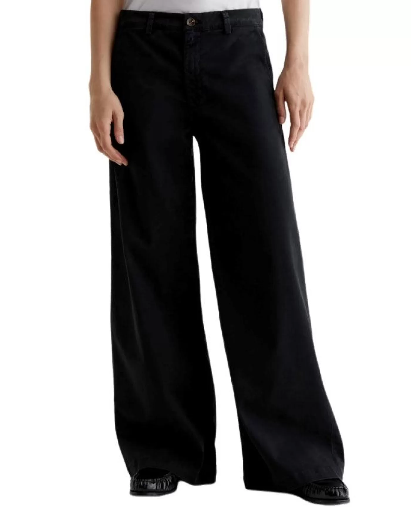 Adriano Goldschmied Jeans Caden Wide Leg Jeans SULFURBLACK Flash Sale