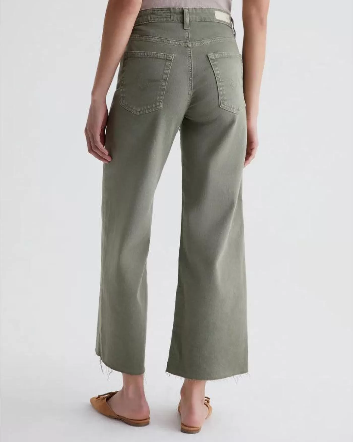 Adriano Goldschmied Jeans AG Jeans Saige Wide Leg Crop Jeans Multiple Colors Cheap
