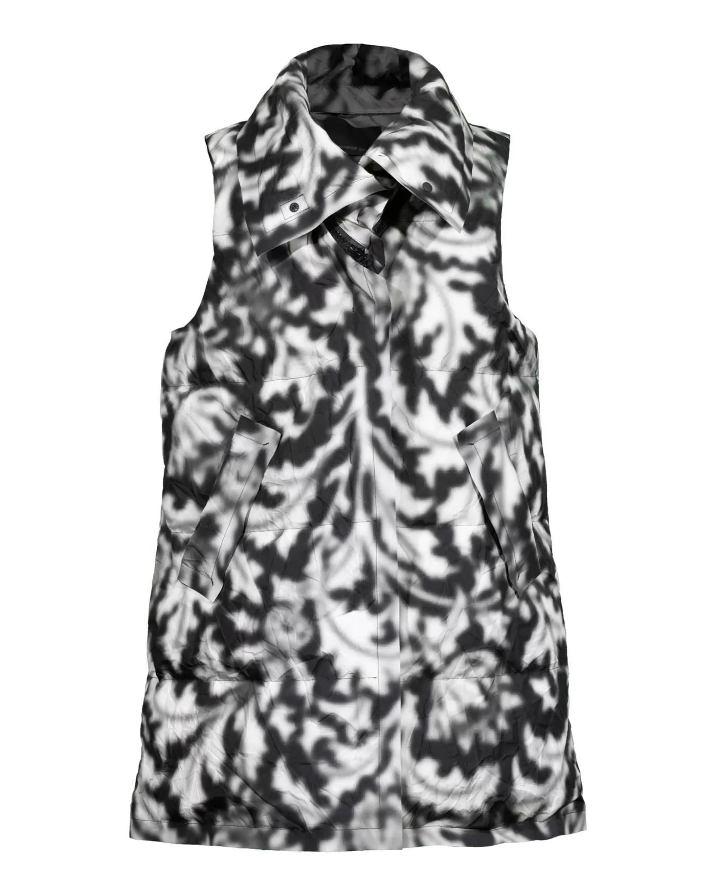 Annette Gortz Oslo Print Down Long Vest SPECKLE Sale