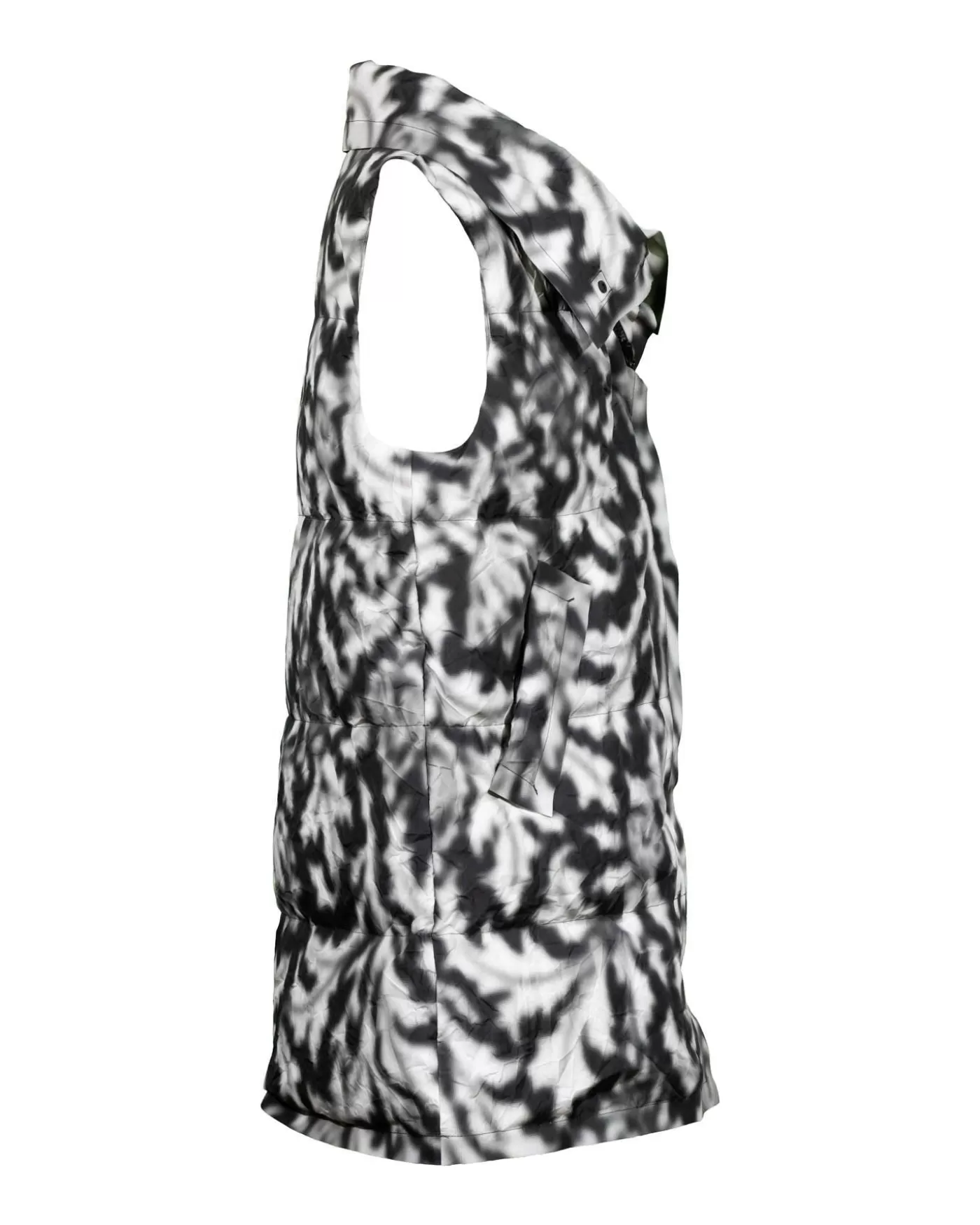 Annette Gortz Oslo Print Down Long Vest SPECKLE Sale