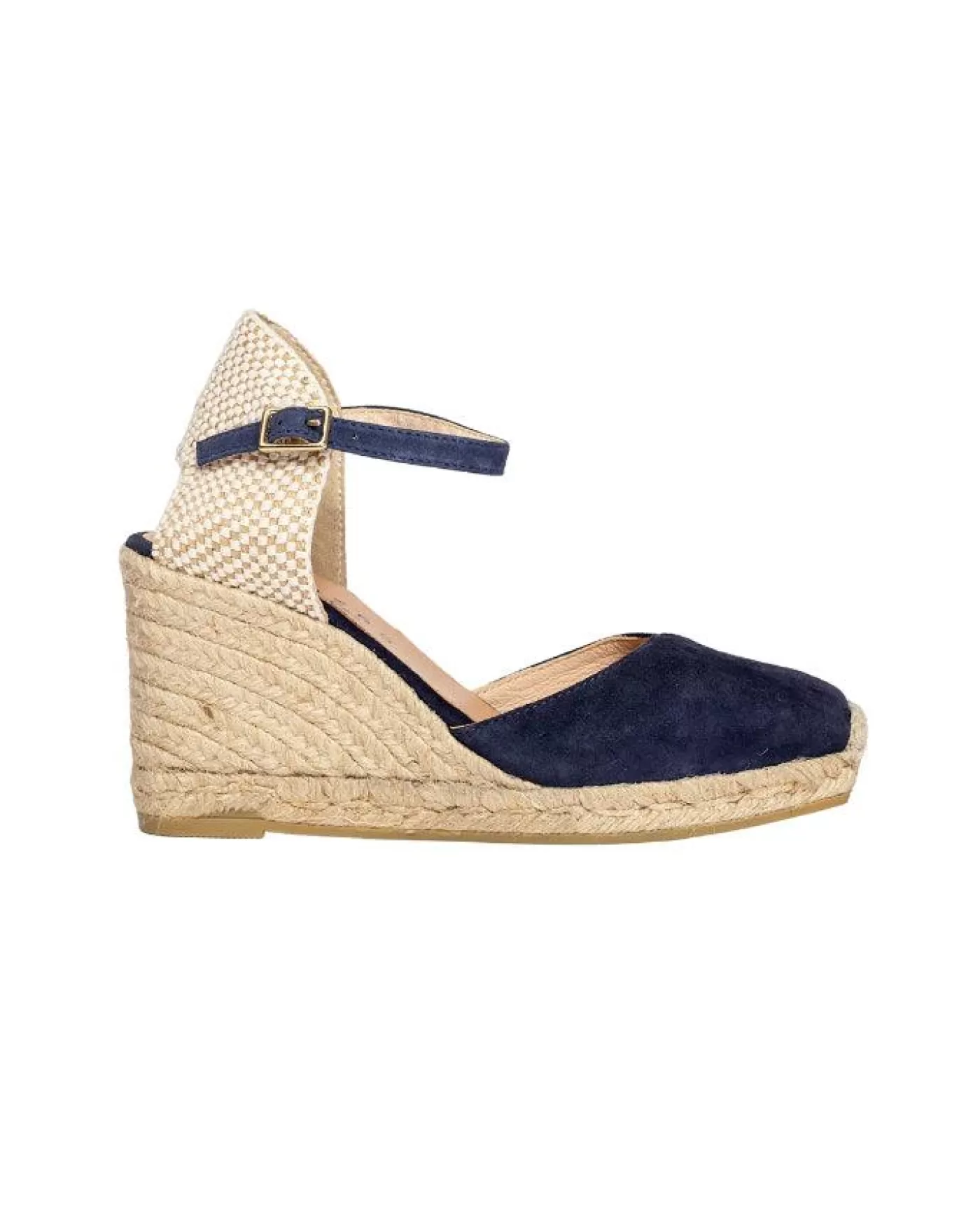 Ateliers Paisley Wedge Shoe Navy Store