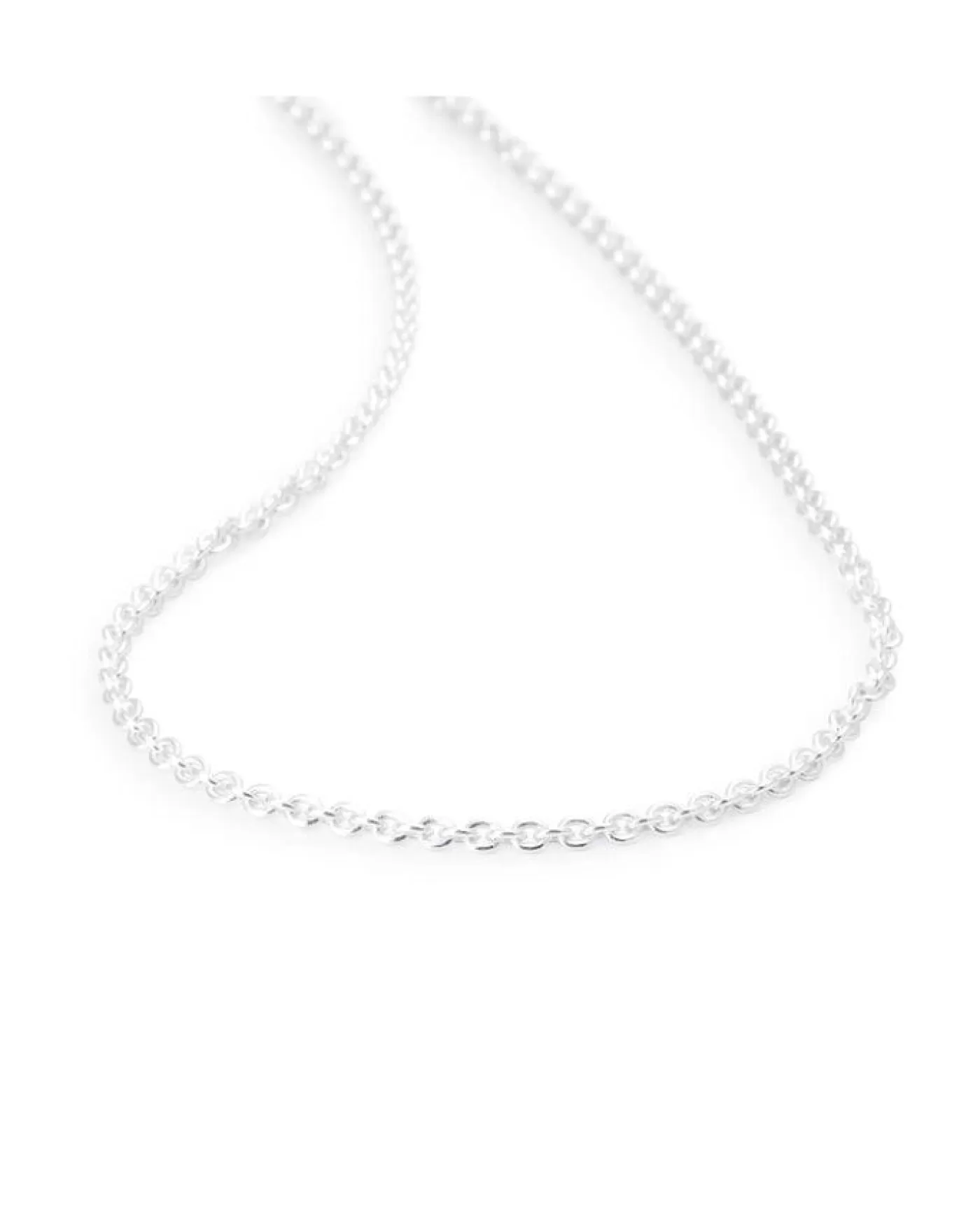 Bloodline Design 18" Cable Chain Necklace SterlingSilver Cheap