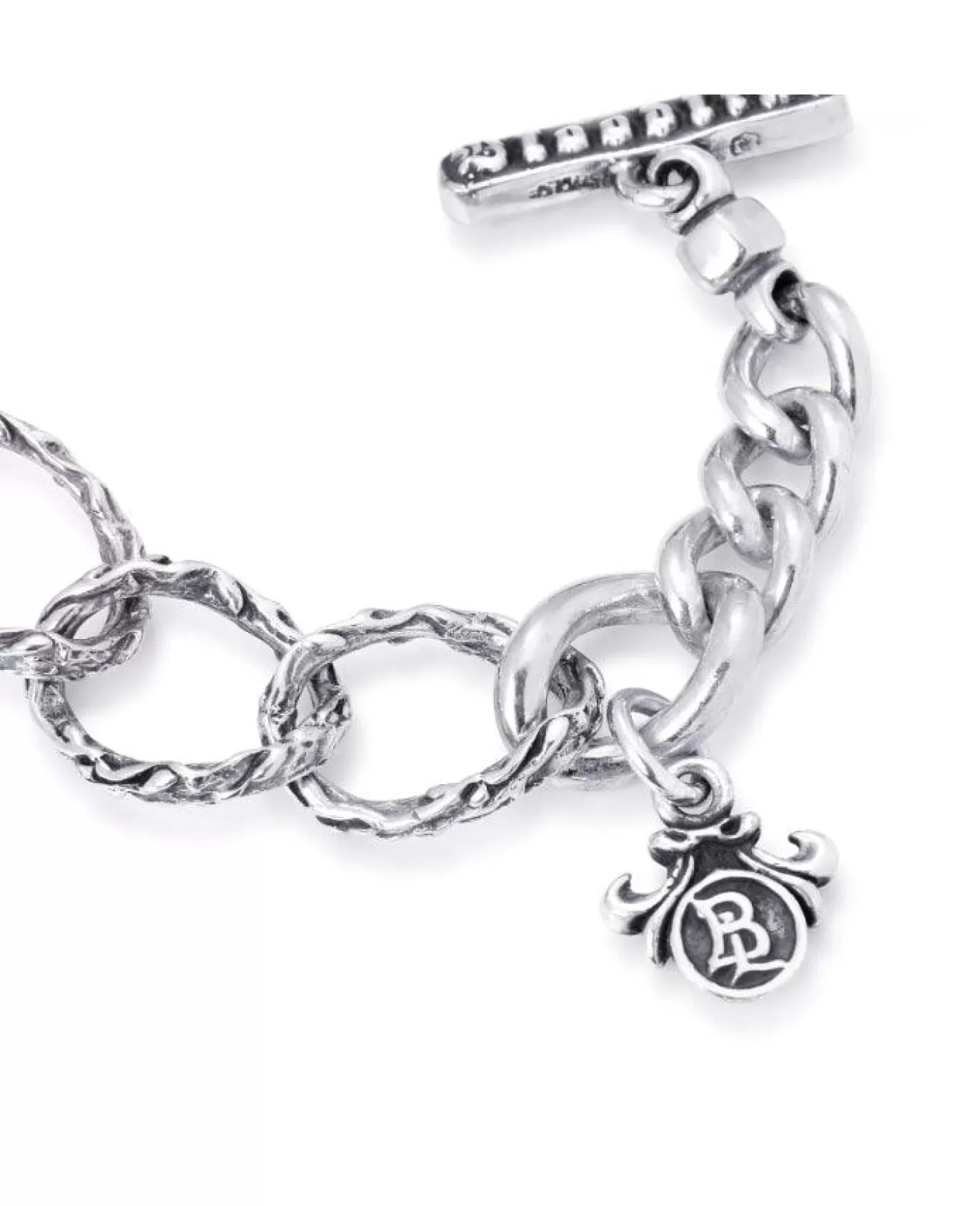 Bloodline Design Eternal Vine Curb Link Bracelet SterlingSilver Discount