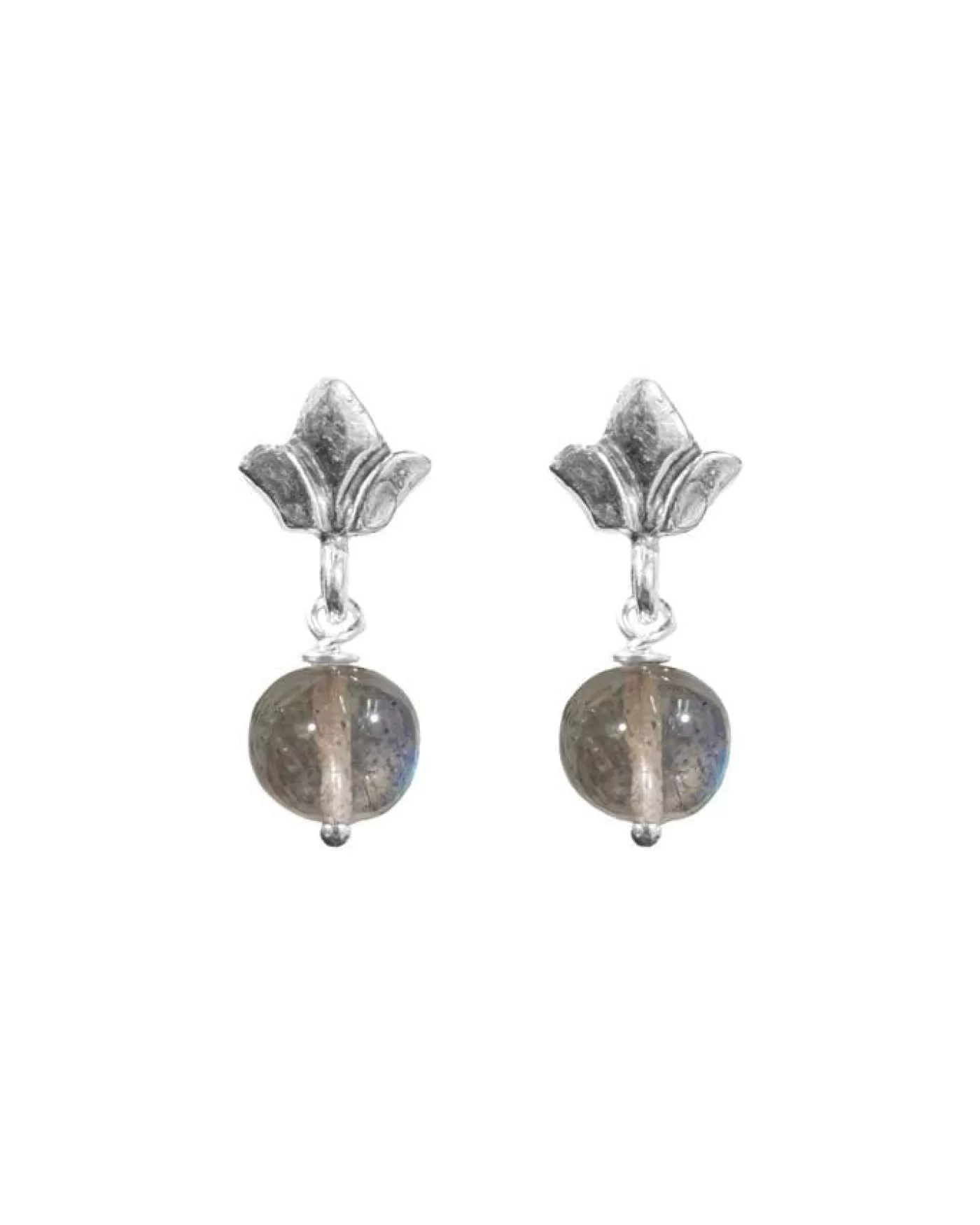 Bloodline Design Floret Gemstone Drop Earrings Clearance