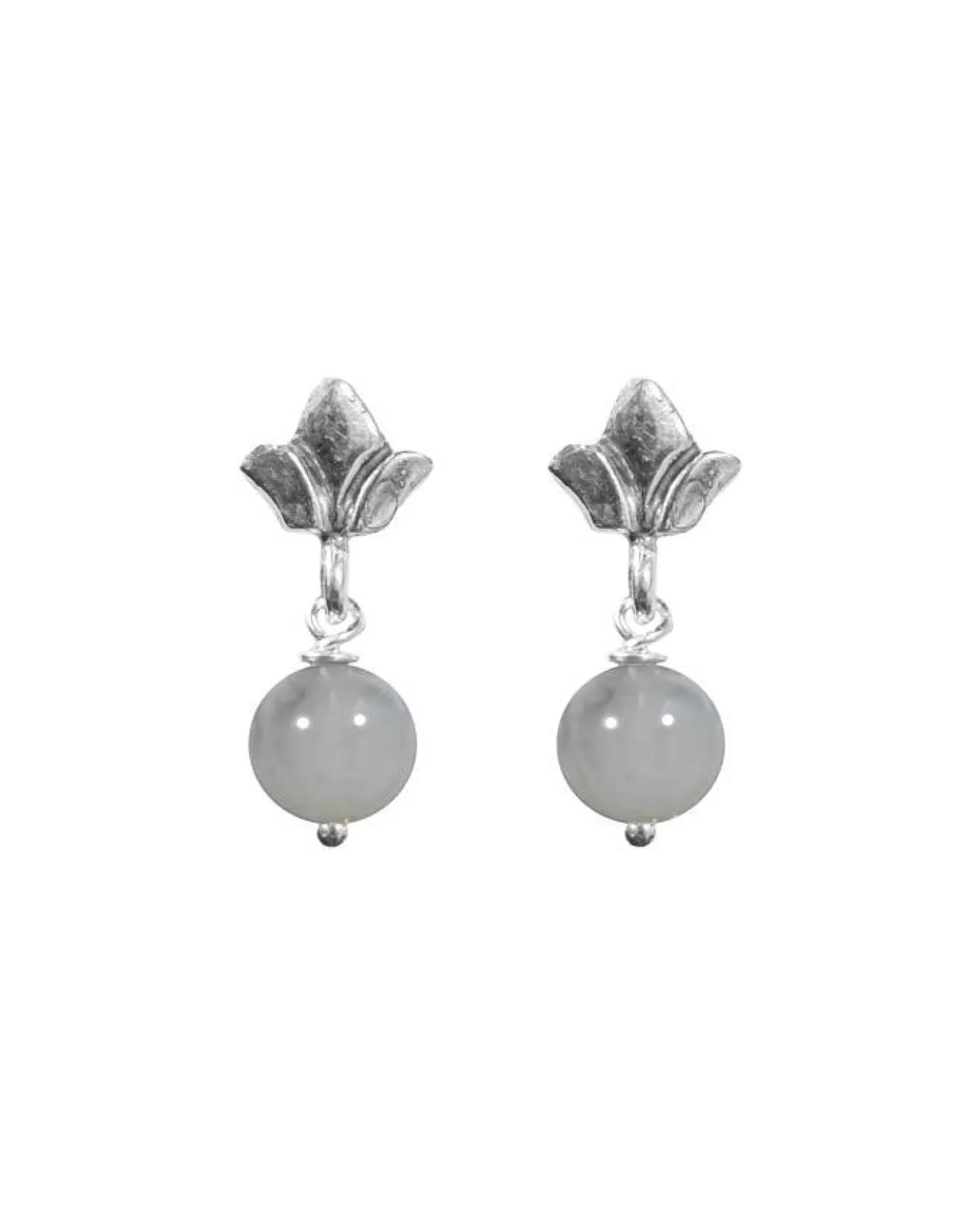 Bloodline Design Floret Gemstone Drop Earrings Clearance