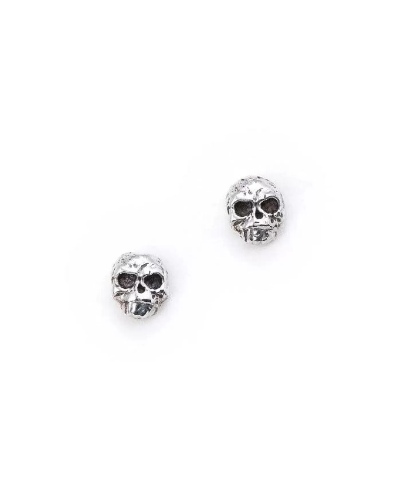 Bloodline Design Petite Skull Stud Earrings SterlingSilver Clearance