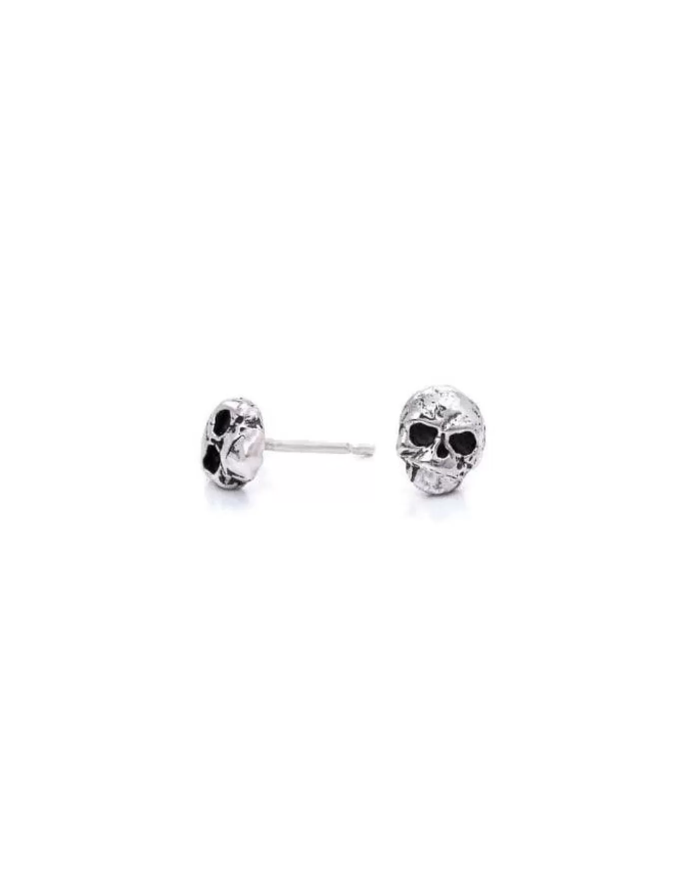 Bloodline Design Petite Skull Stud Earrings SterlingSilver Clearance
