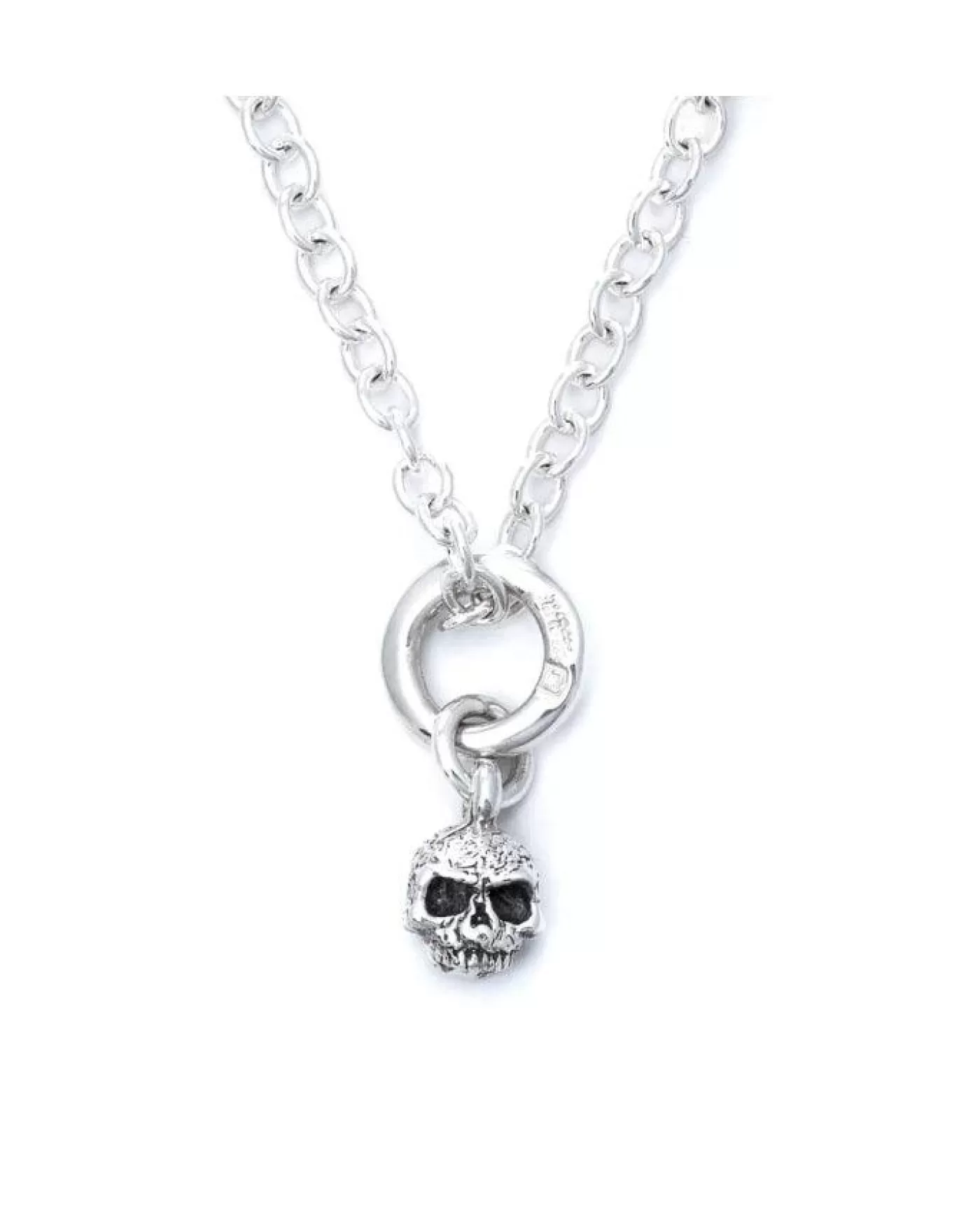 Bloodline Design Small Skull Pendant SterlingSilver Fashion