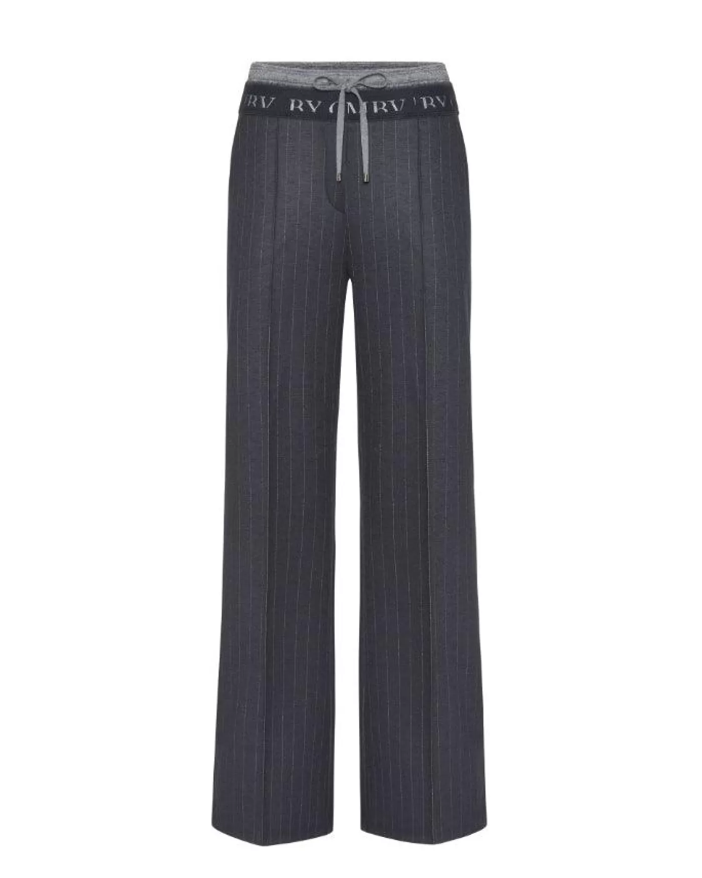 Cambio Ava Double Waist Pinstripe Pant DARKNAVYFINEPINESTRIPE Flash Sale