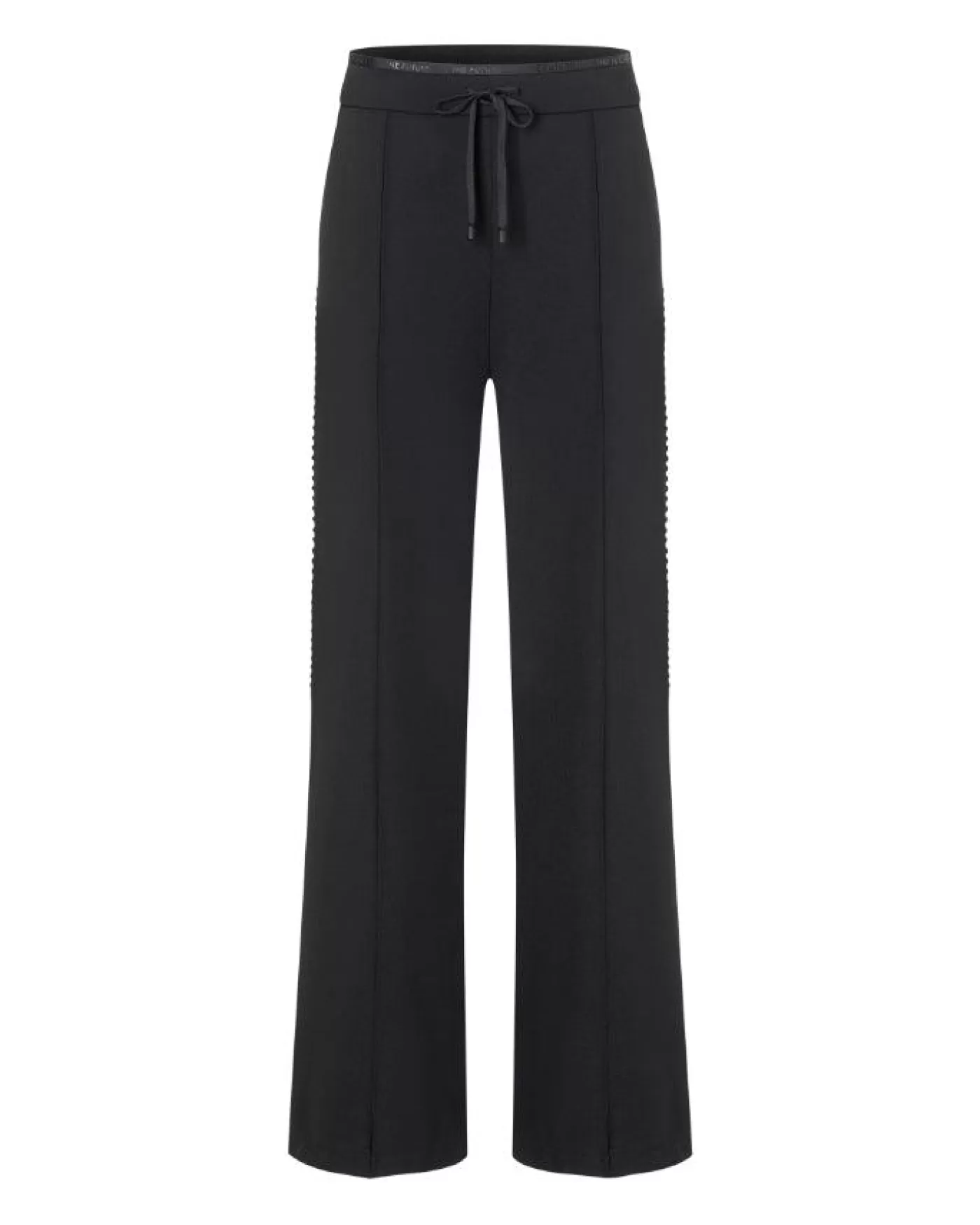 Cambio Ava Side Stud Sequin Stripe Pant 099-BLACK Outlet