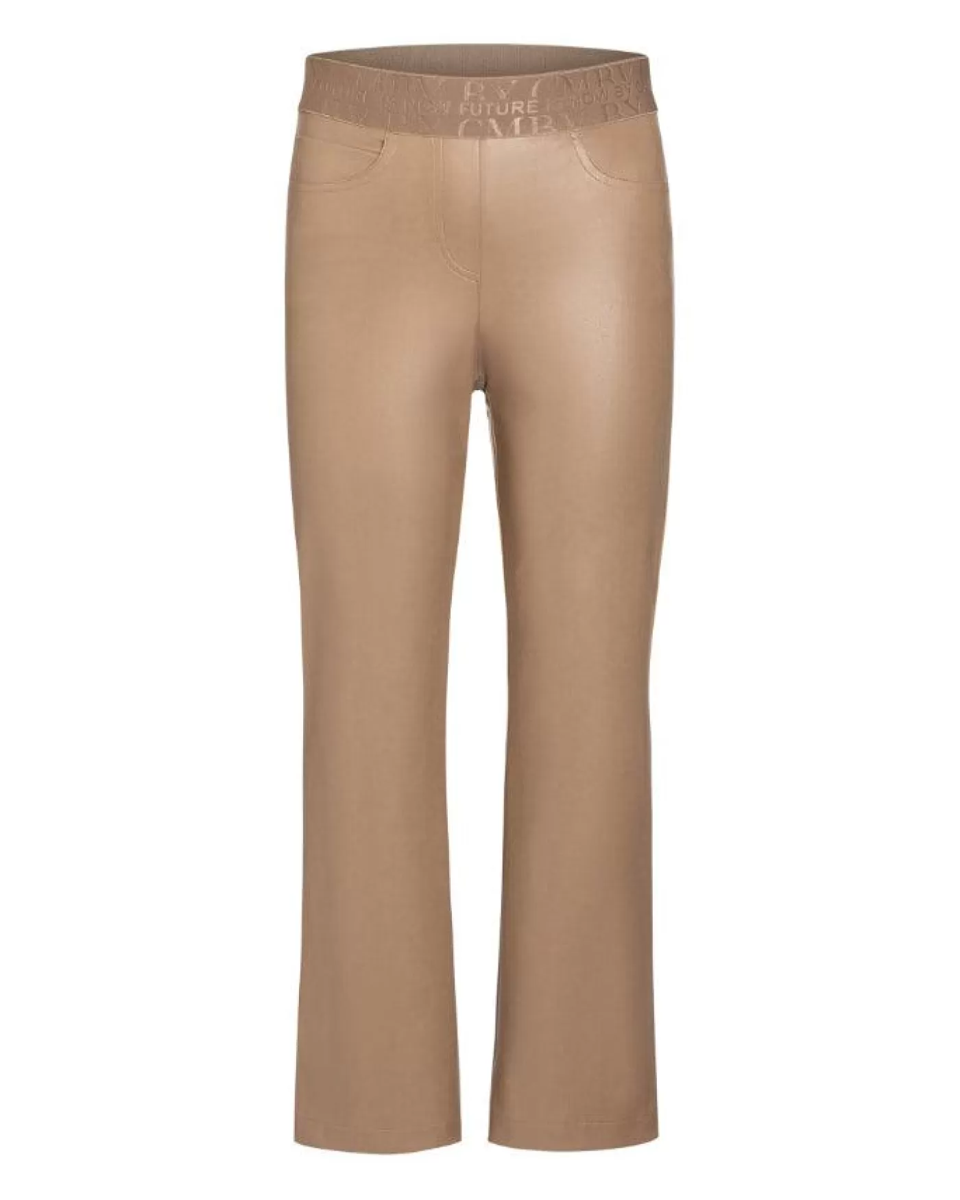 Cambio Felice Vegan Leather Pant WALNUT Discount