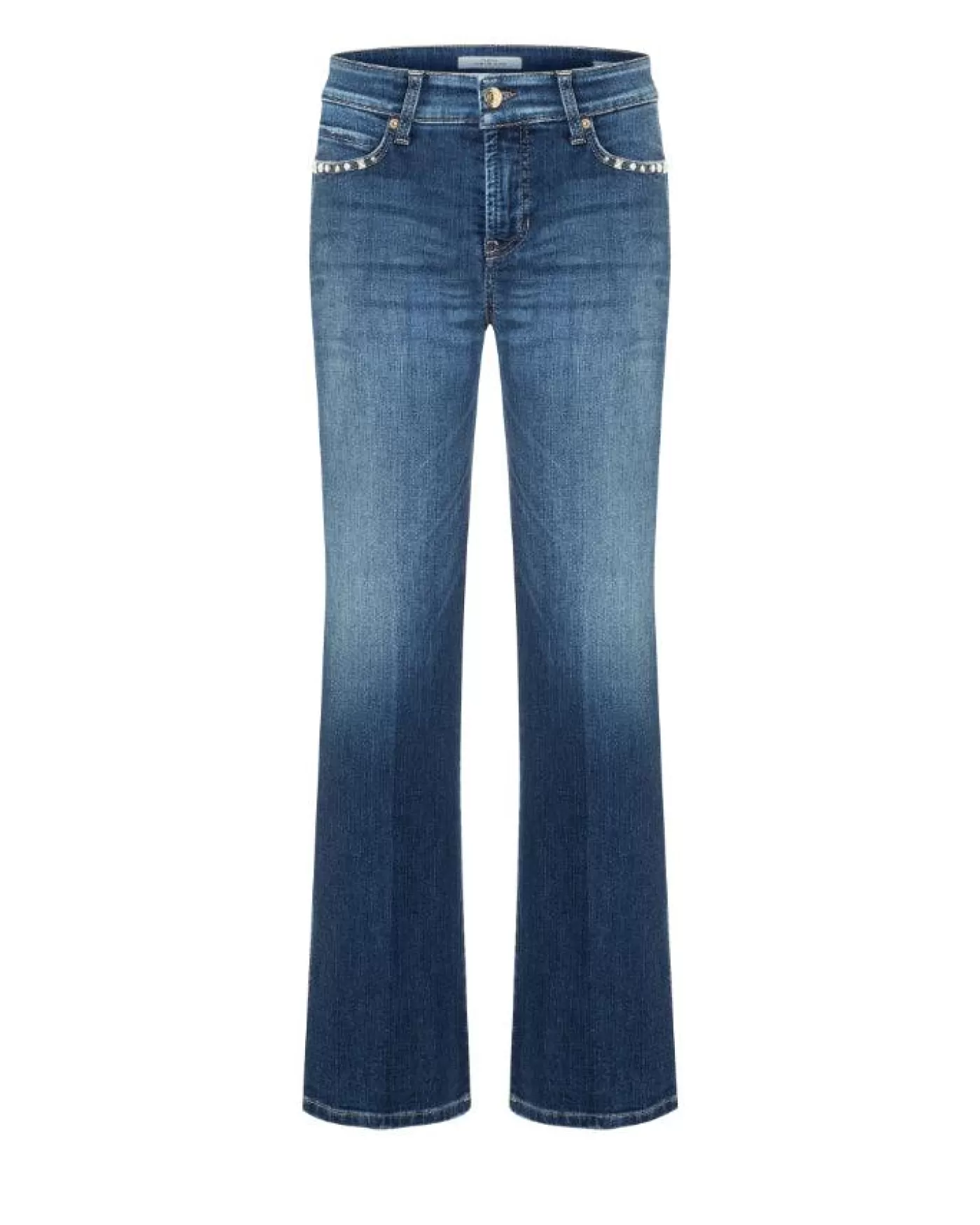 Cambio Francesca Pocket Detail Jeans 5151-NATURALMIDUSED Cheap