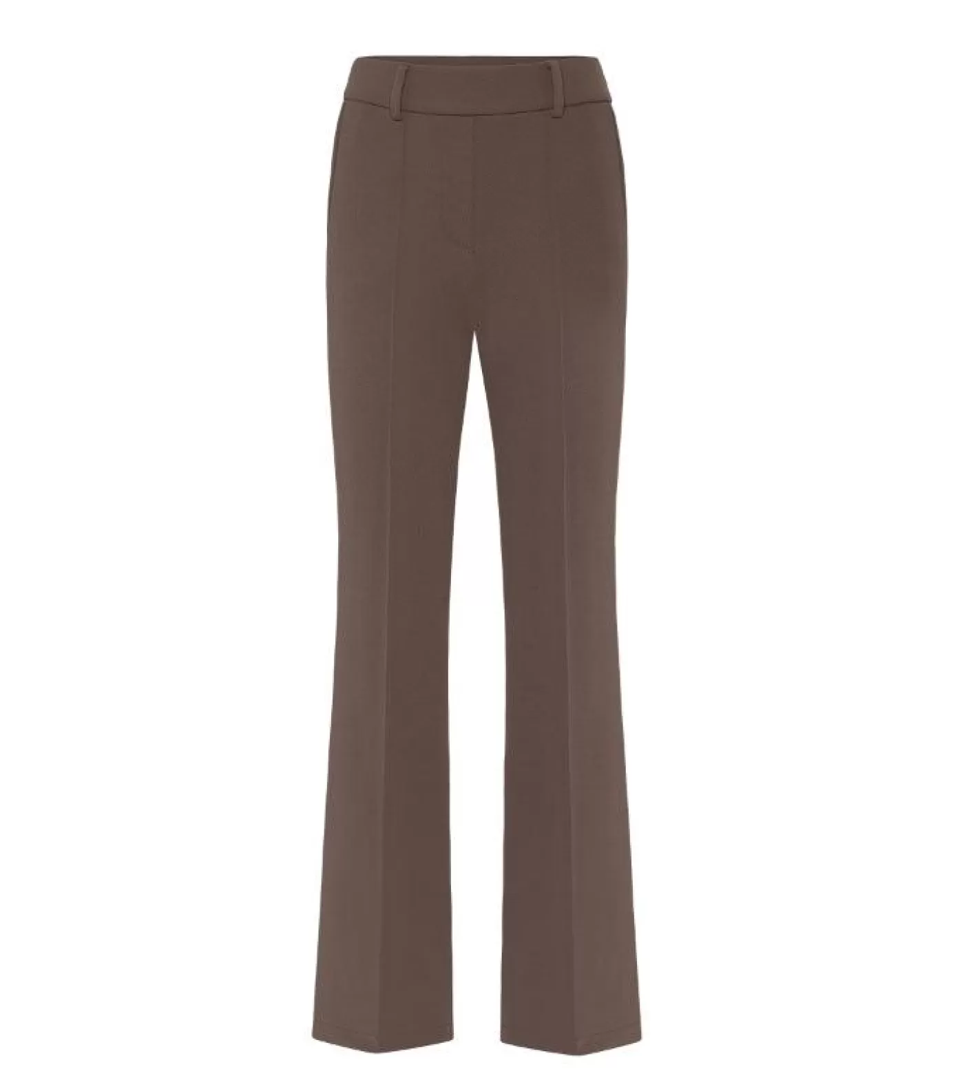 Cambio Francoise Pull On Flare Pant TAUPECHOCOLATE Shop