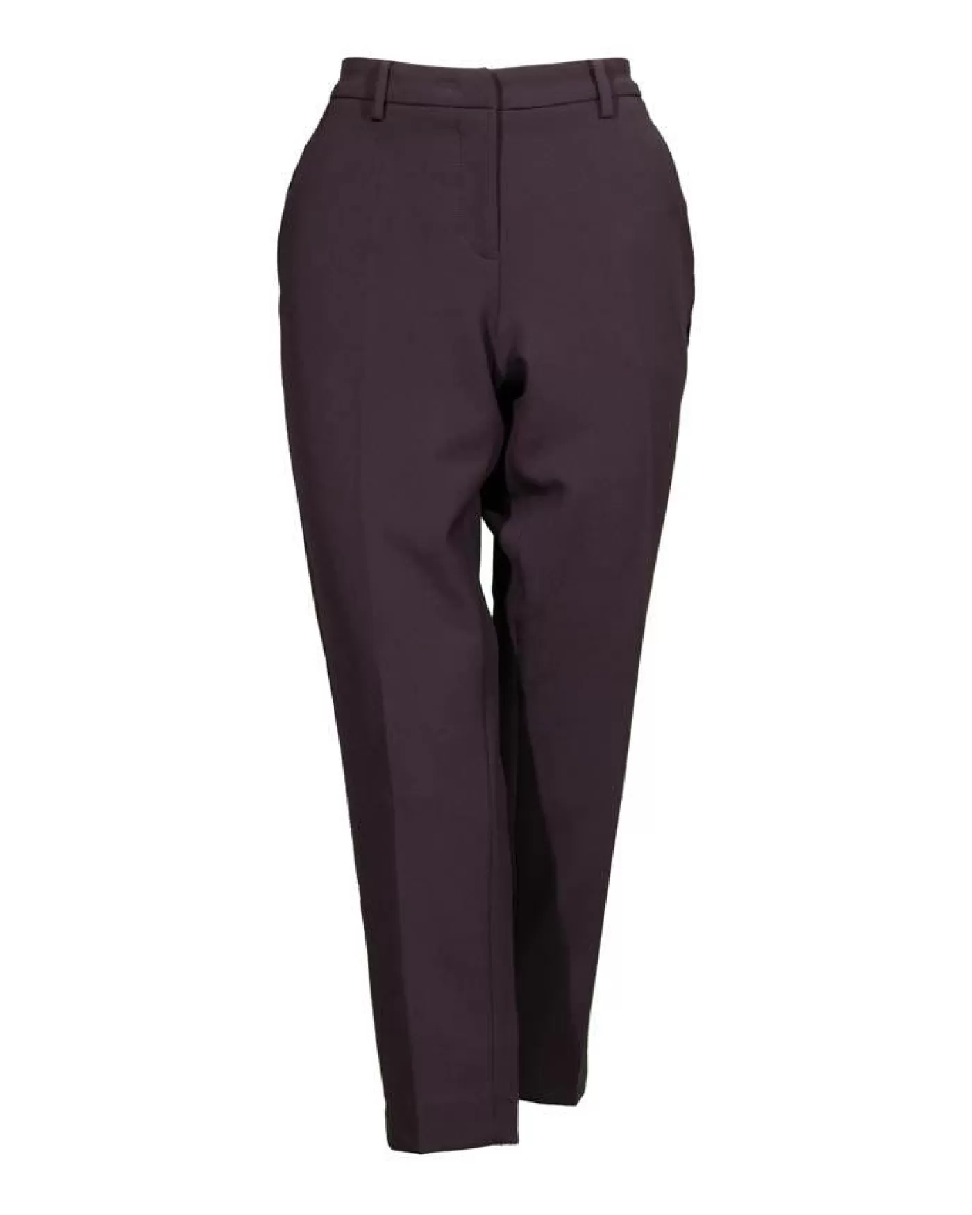 Cambio Krystal Straight Leg Ankle Pant DEEPBURGUNDY Store