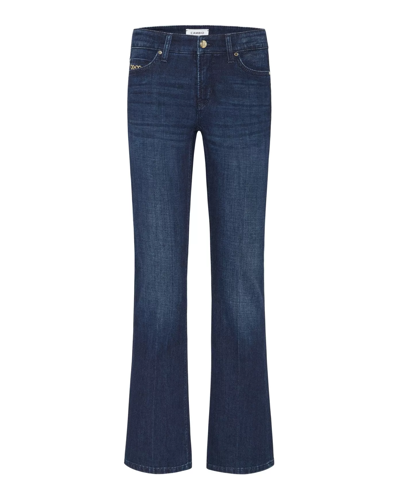 Cambio Paris Flared Full Length Jeans MIDINKUSED Outlet