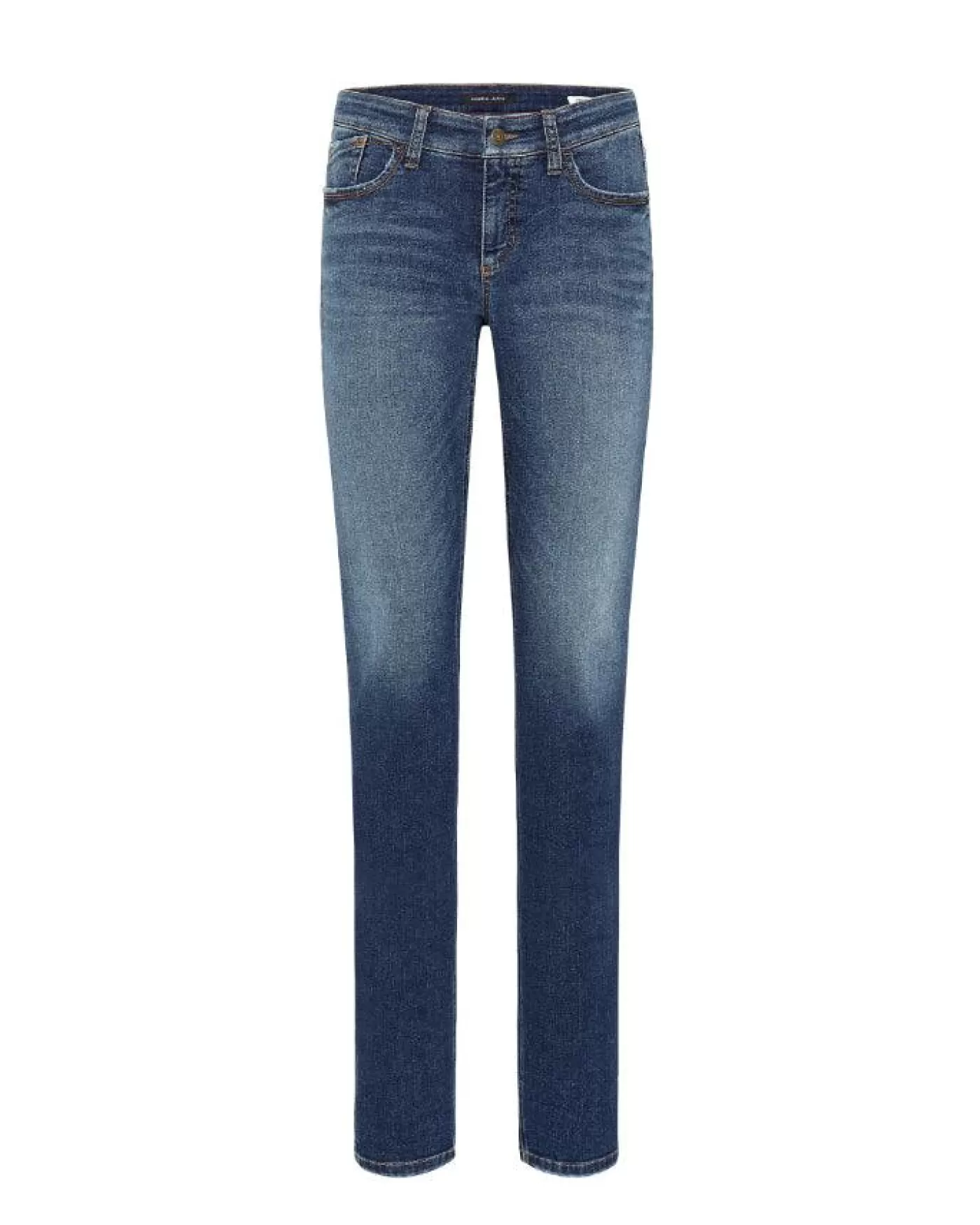 Cambio Parla Denim Straight Leg Jeans DARKCONTRASTUSED Clearance