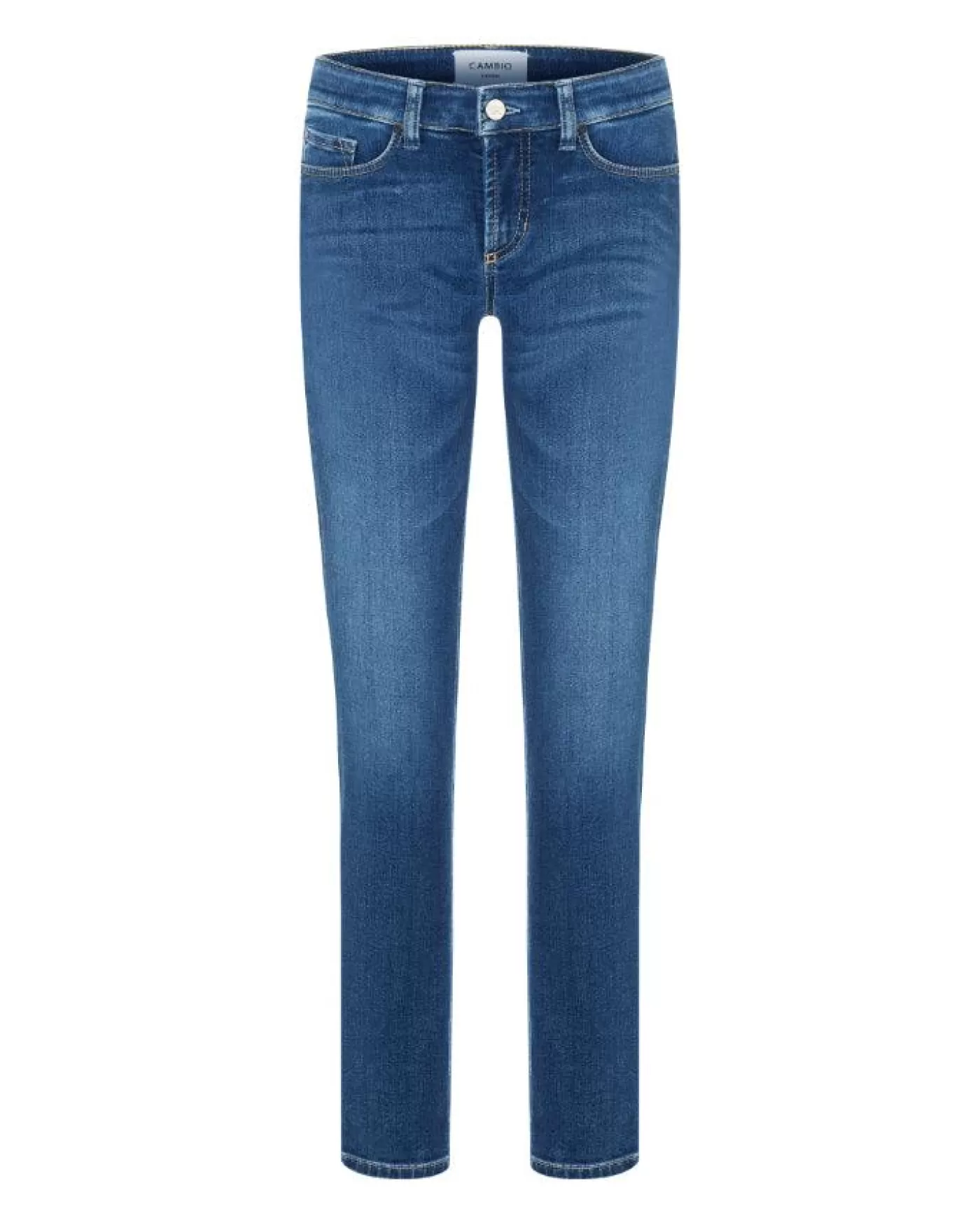 Cambio Piper Slim Long Jeans 5185-DARKUSED Sale
