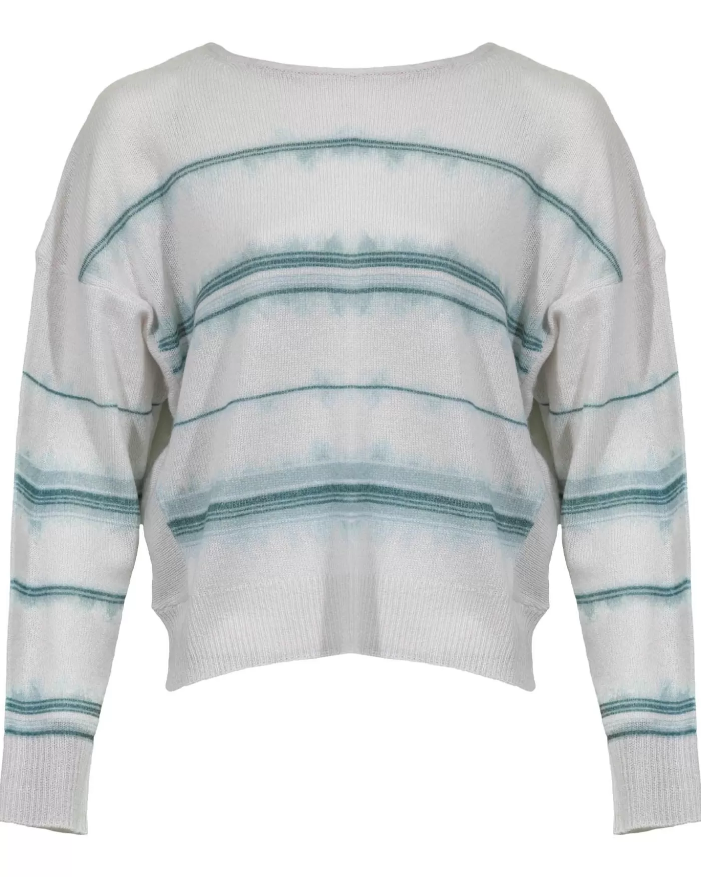 360 Cashmere Knits Alabaster/AmalfiMulti Best Sale