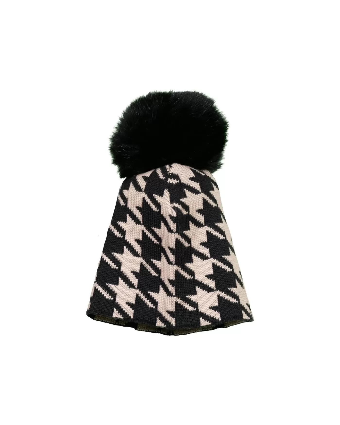 Lindo F Caylee Toque Fox Pom BLACK/MEERKAT/BLACKFOXPOM Outlet