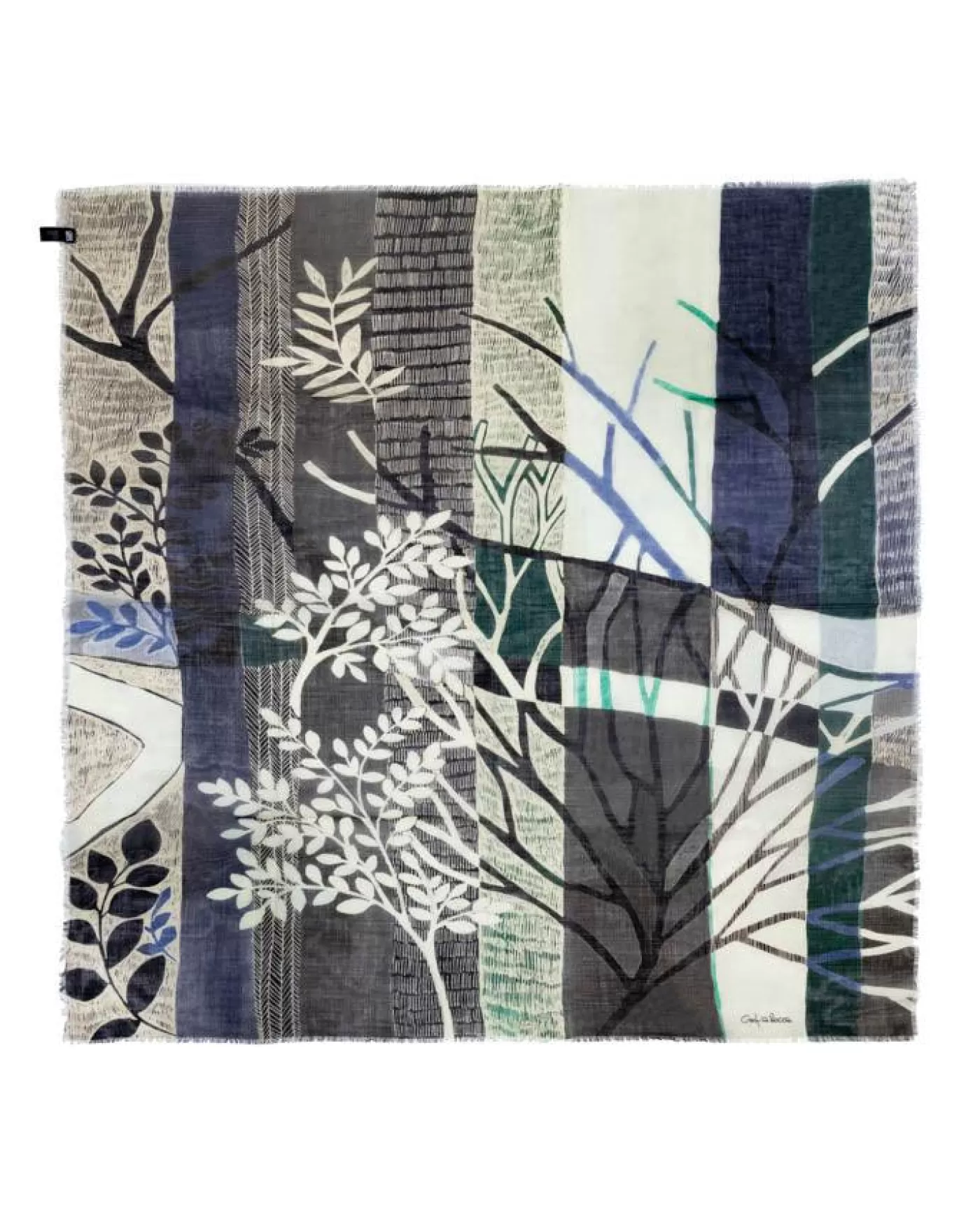 Cinzia Rocca Abstract Nature Scarf Online