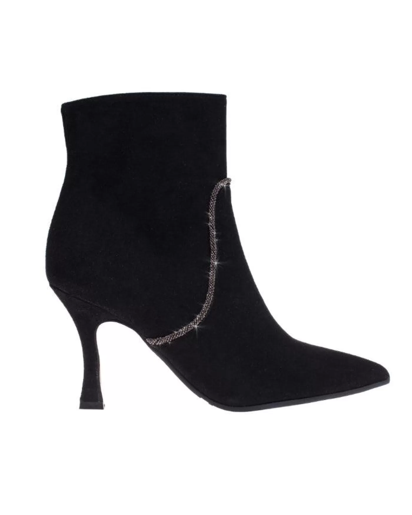Ron White Dalanie Sued Bootie Onyx Best
