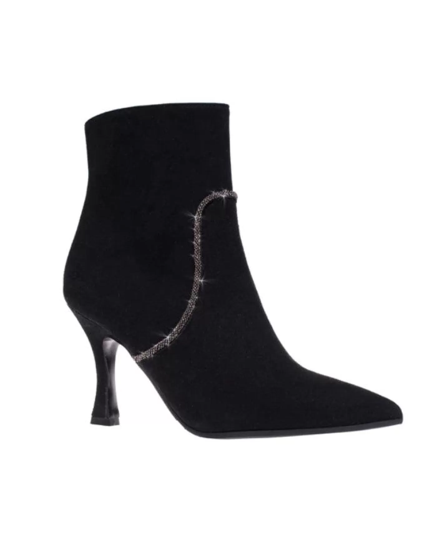 Ron White Dalanie Sued Bootie Onyx Best