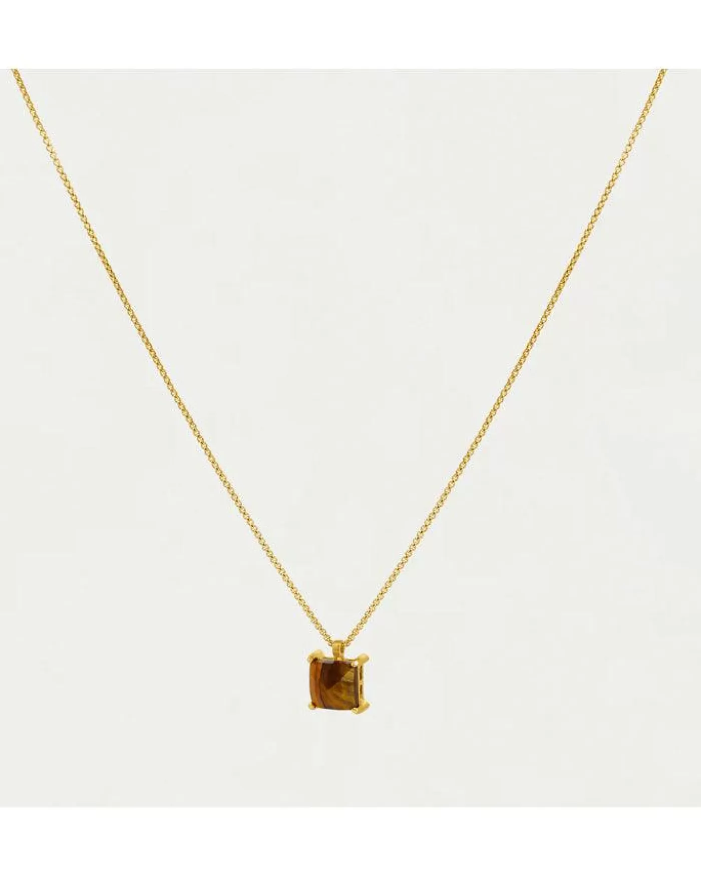 Dean Davidson Nomad Midi Gemstone Pendant Necklace GOLD/TIGERSEYE Online