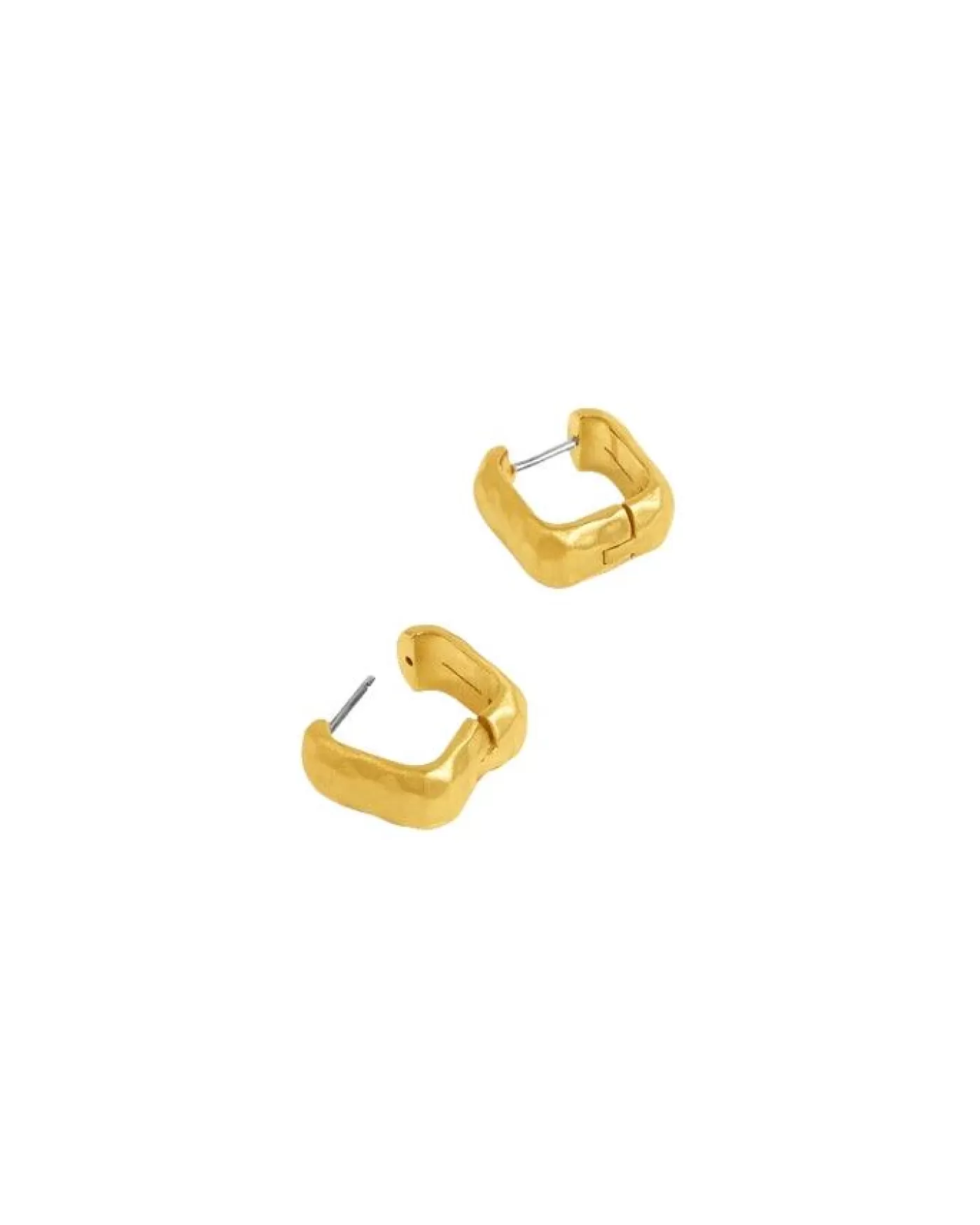 Dean Davidson Nomad Square Huggie Hoops Gold Cheap