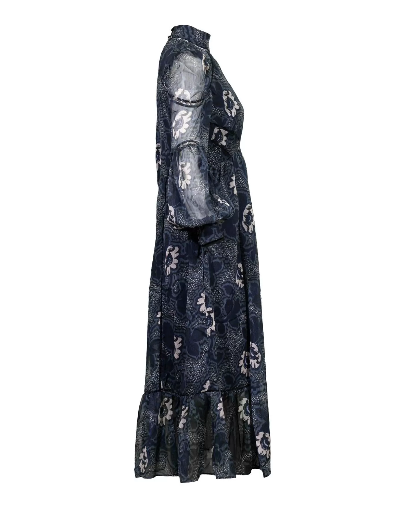 Ted Baker Deluna Print Dress Navy Hot