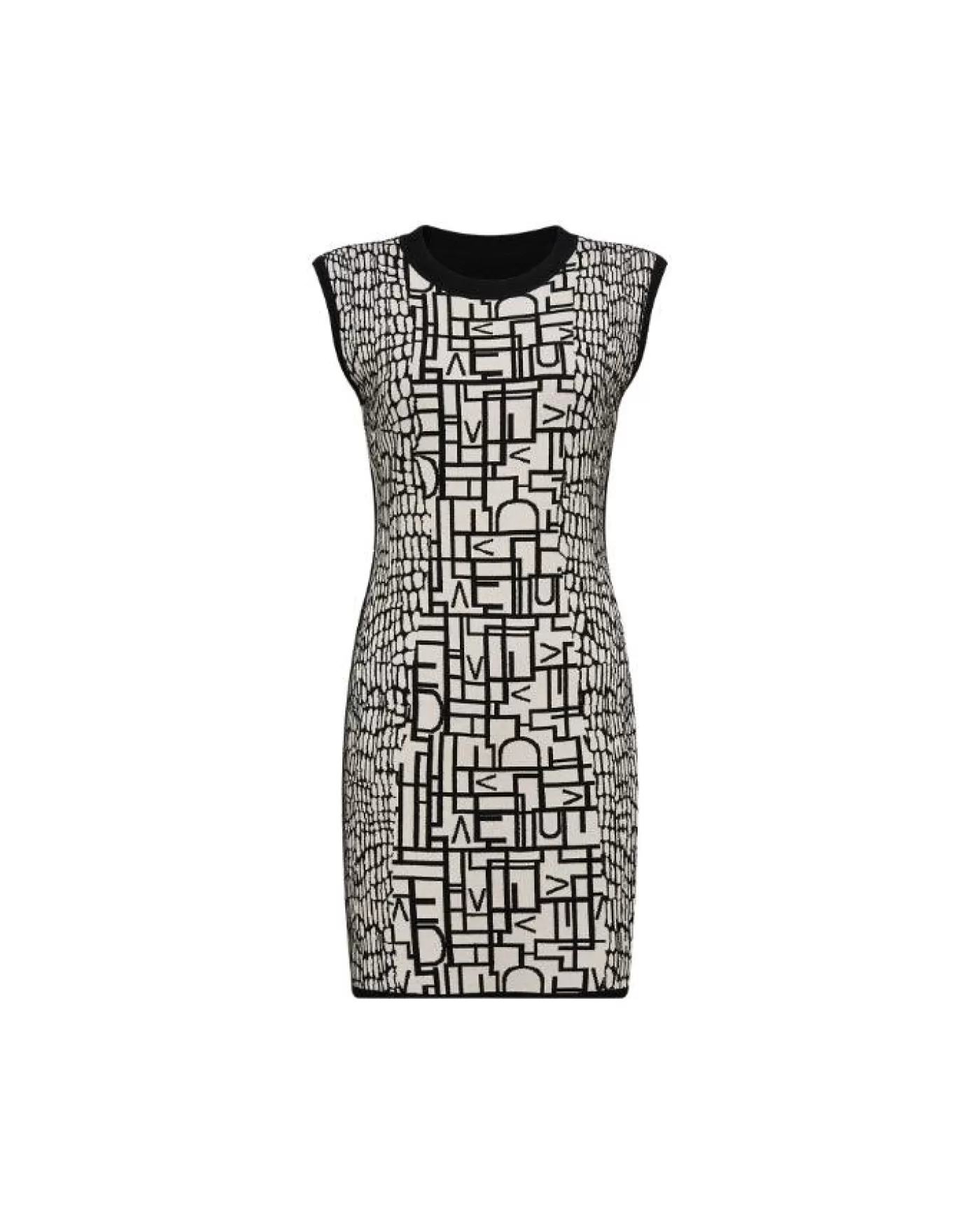 Diane Von Furstenberg Aviva Reversible Logo Mini Dress DVFLOGO/LEOPARDBLK/IVORY Shop