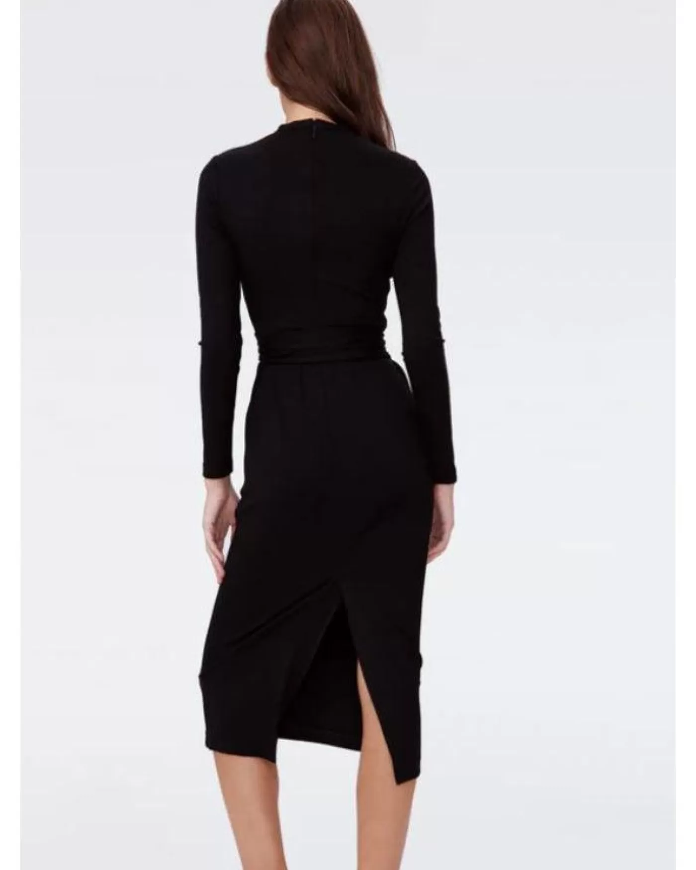 Diane Von Furstenberg Finan Dress Black Flash Sale