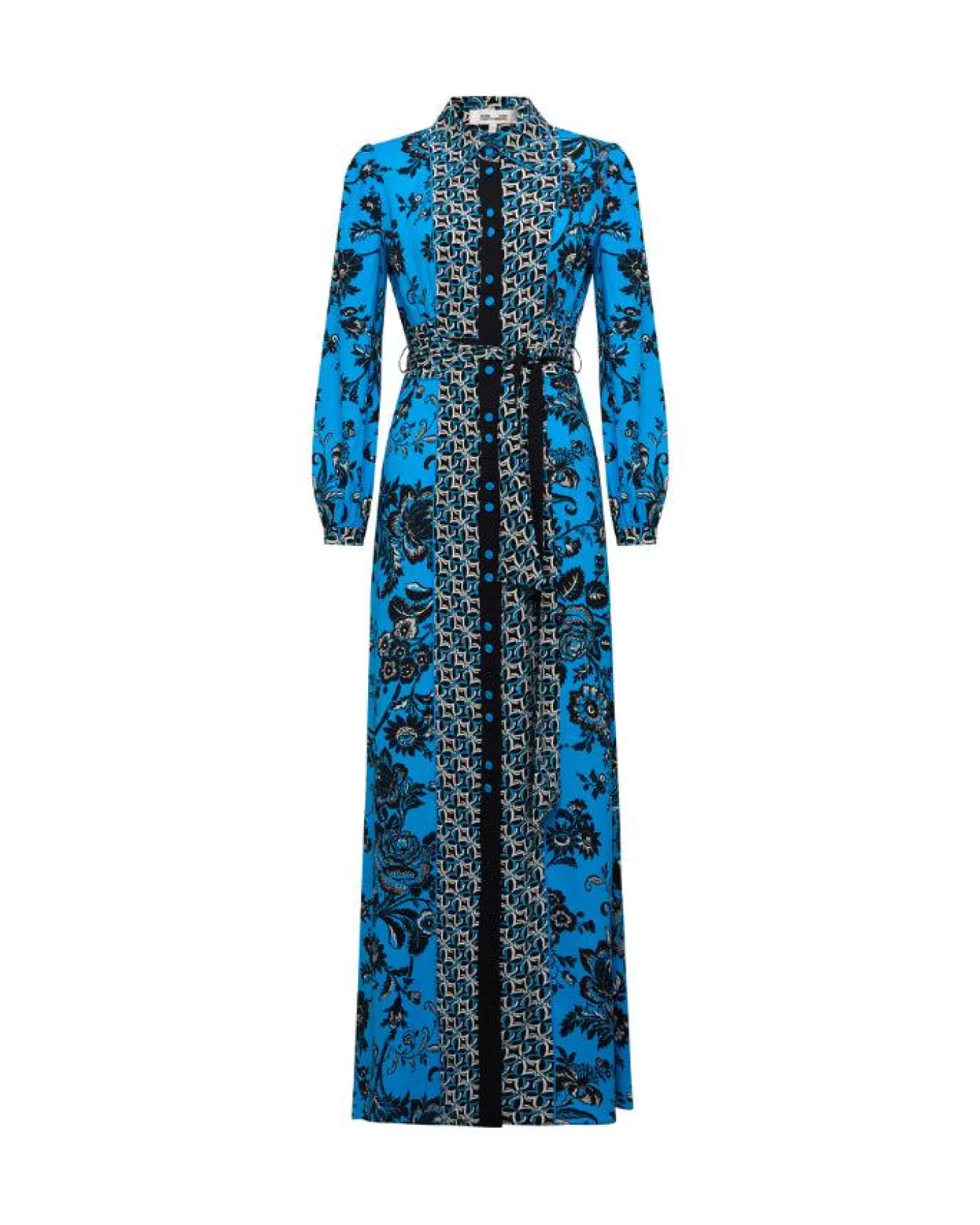 Diane Von Furstenberg Joshua Maxi Dress NIGHTVINEBUL/GIGTILEBUS Online