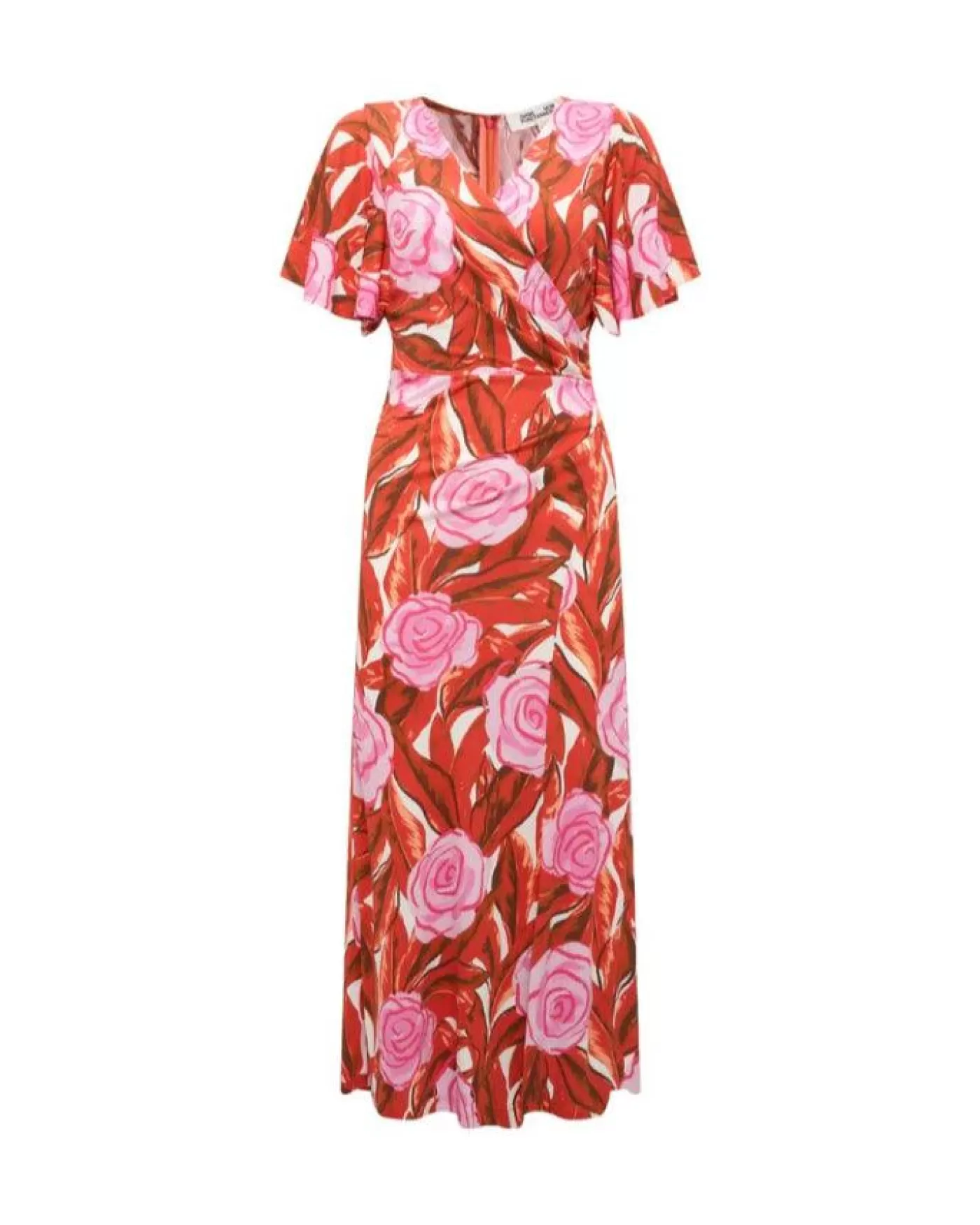 Diane Von Furstenberg Zetna Dress PALMFLORAL Outlet