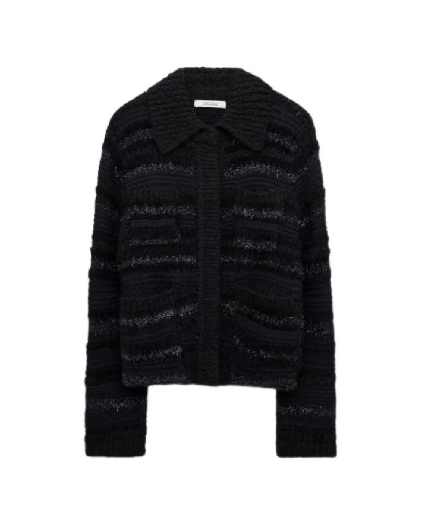 Dorothee Schumacher Bold Structures Cardigan 098-MIDNIGHTSKYTWEED Flash Sale