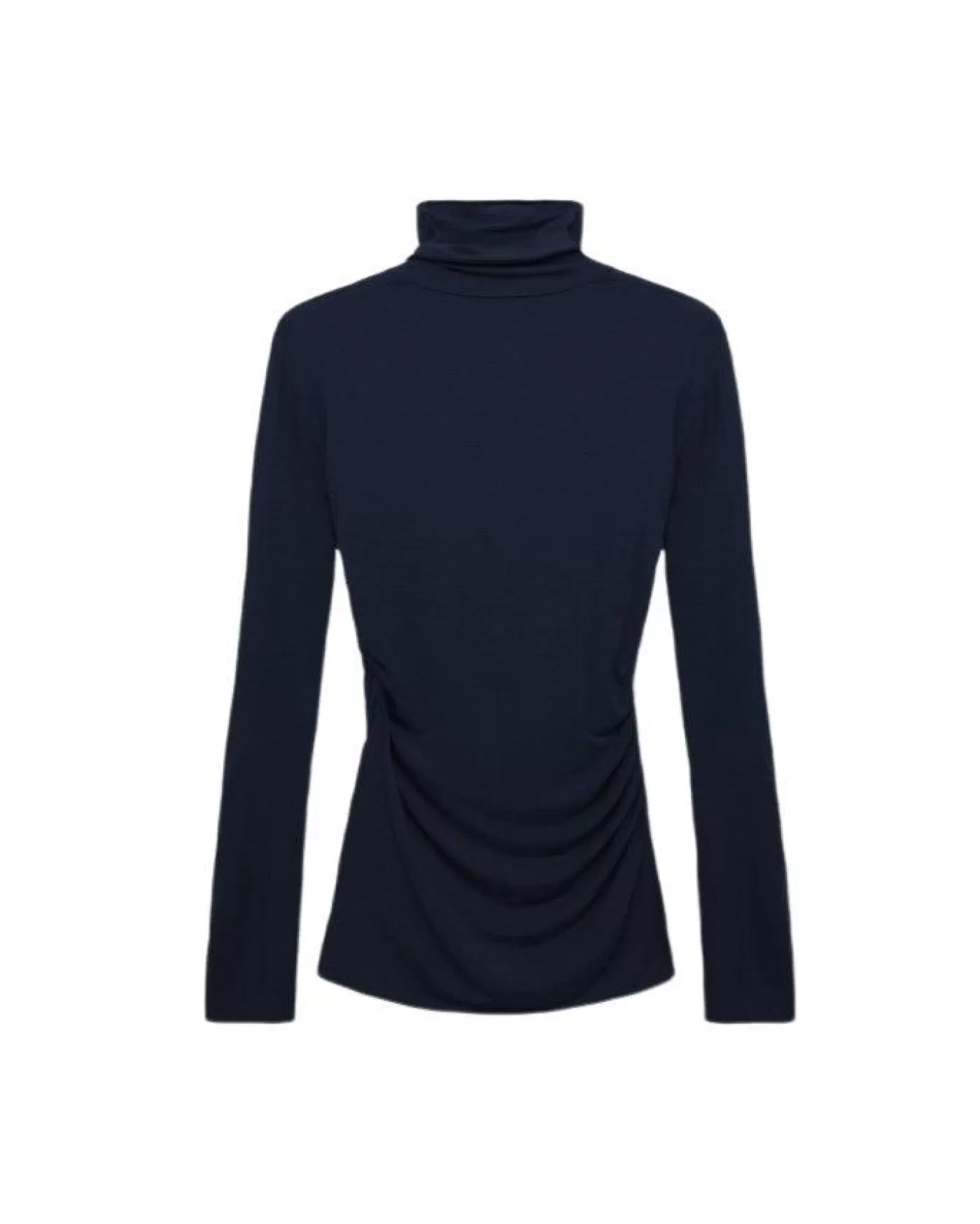 Dorothee Schumacher Chic Comfort Turtleneck DarkNavy Best