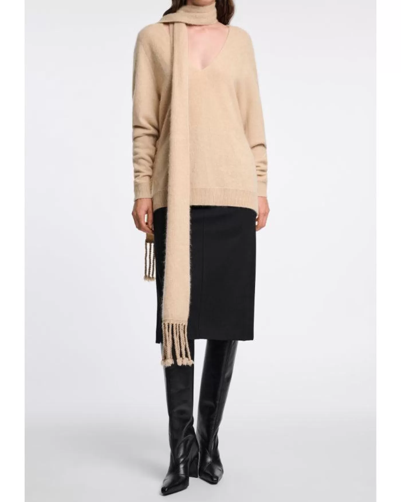 Dorothee Schumacher Emotional Essence Pencil Skirt PUREBLACK Fashion