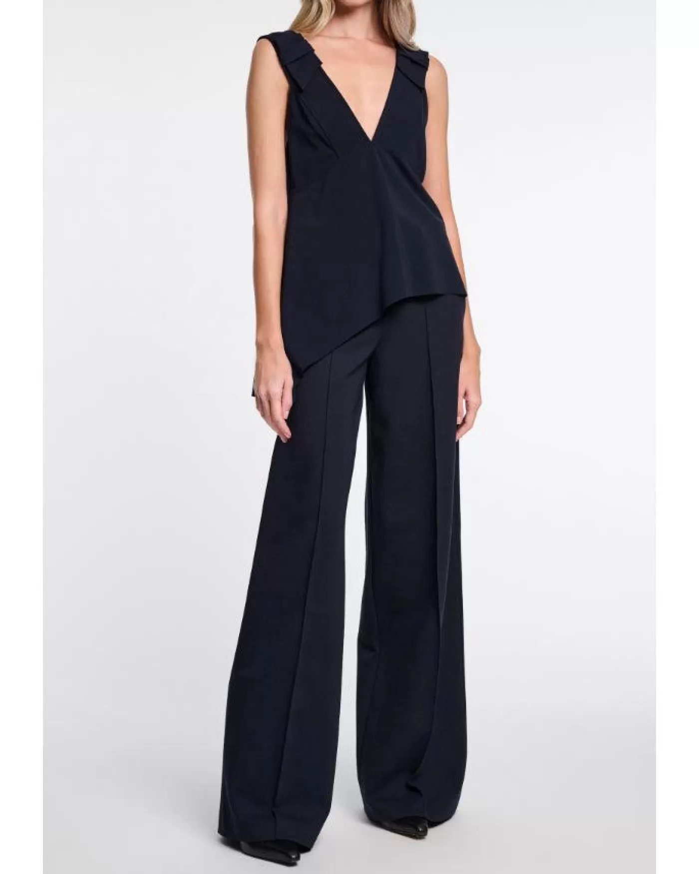 Dorothee Schumacher Emotional Essence Wid Leg Pants Dark Navy DarkNavy Best