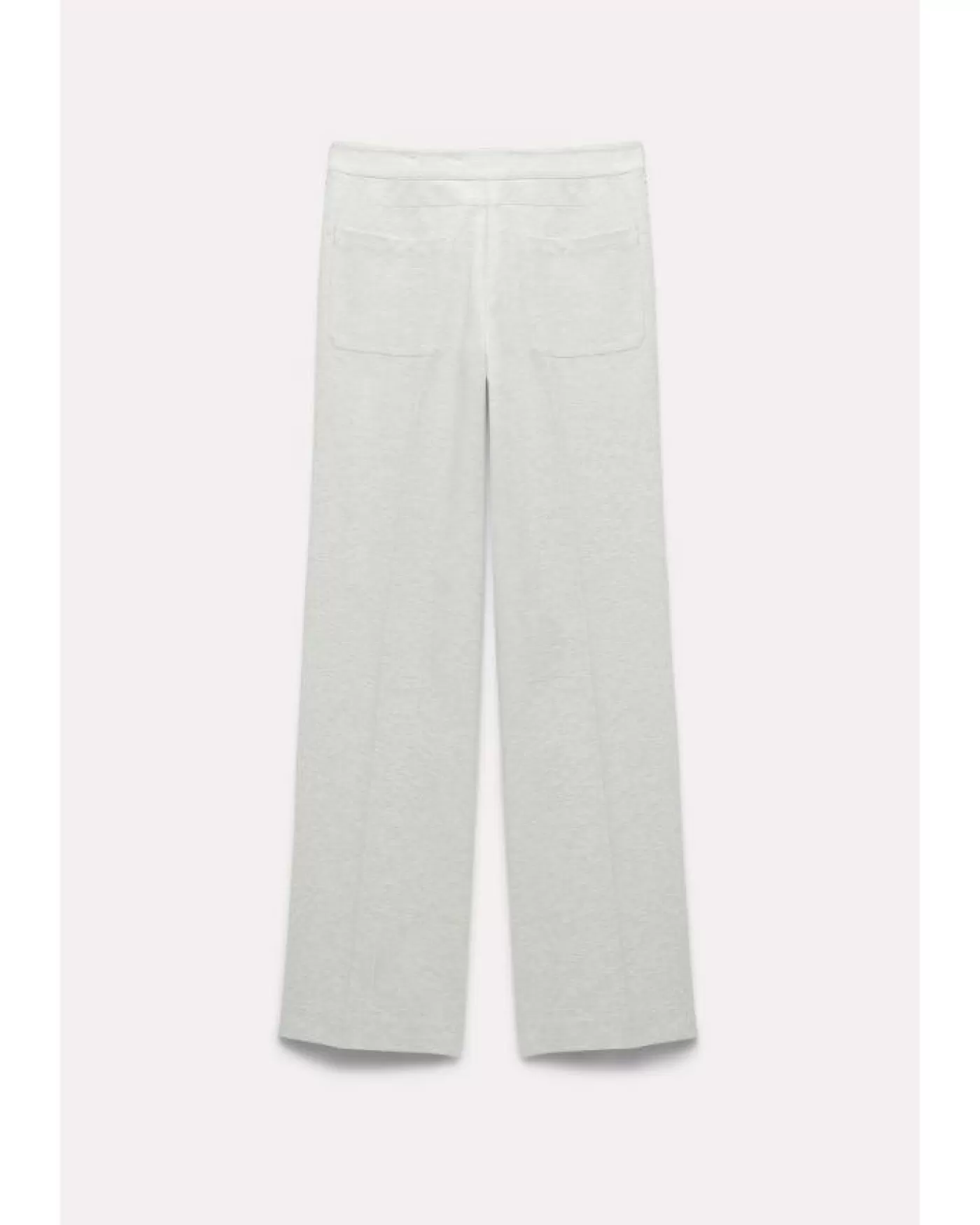 Dorothee Schumacher Emotional Essence Wide Straight Leg Pant LIGHTGREY Hot