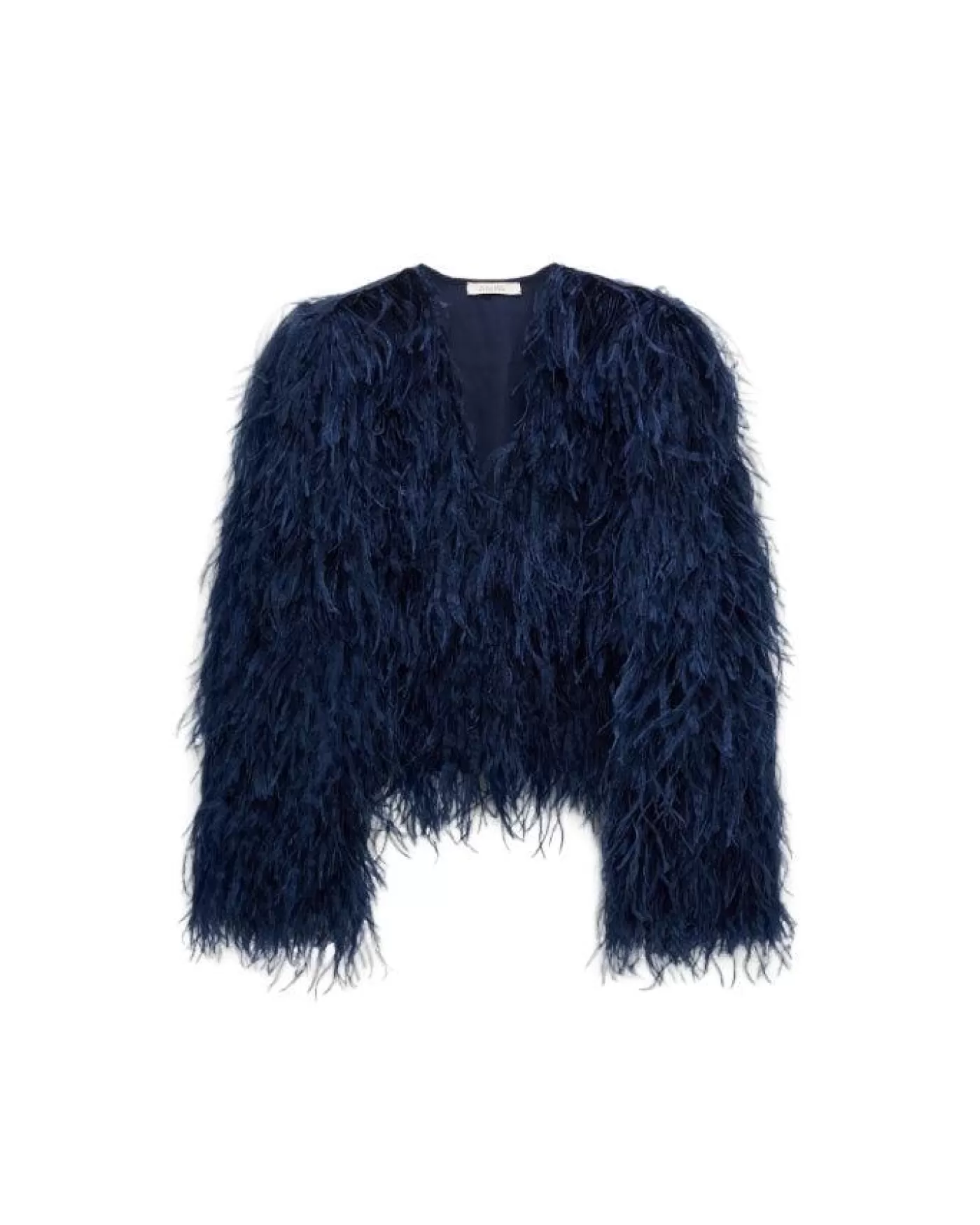 Dorothee Schumacher Feathery Volume Jacket MIDNIGHT Cheap