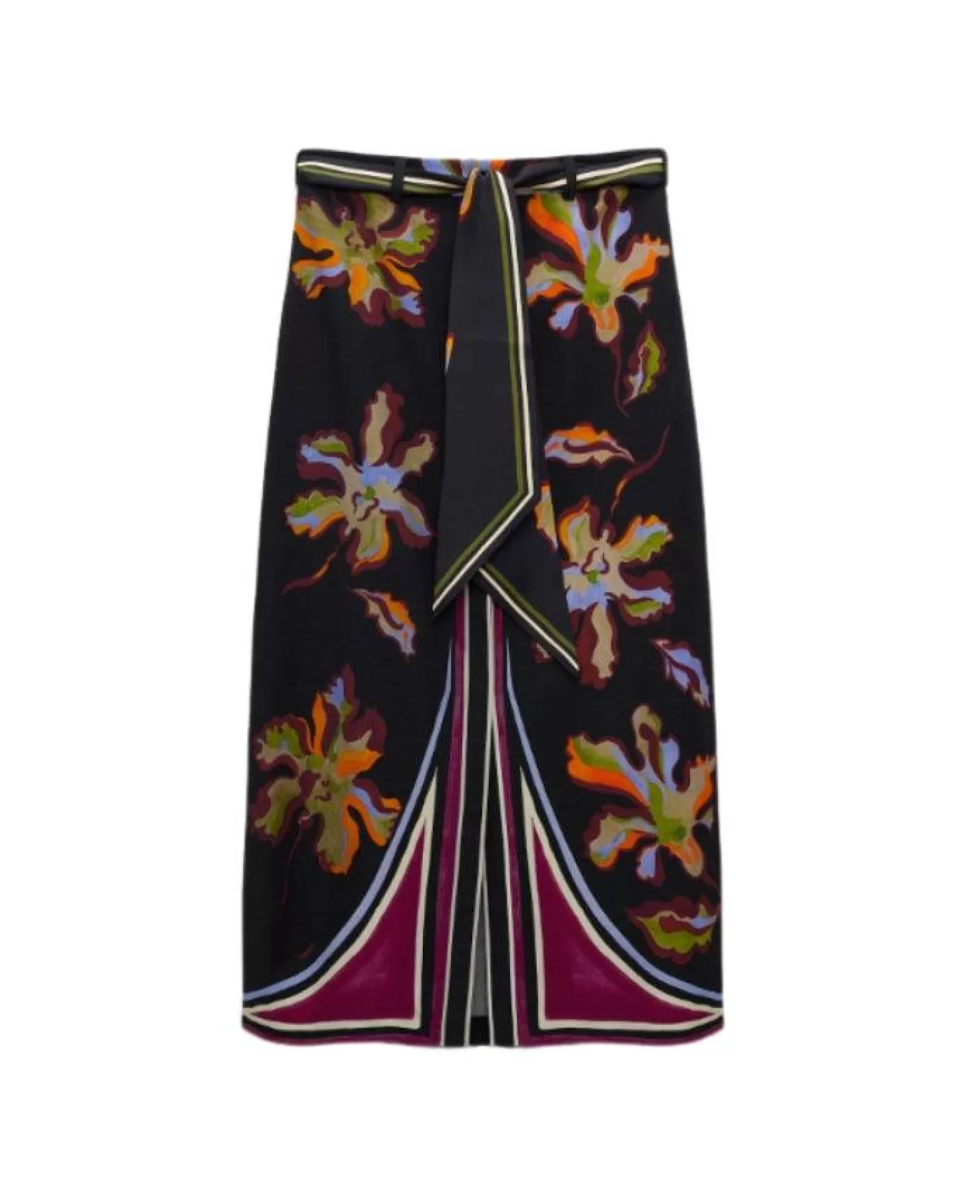 Dorothee Schumacher Floral Seduction Skirt FLAMEALLOVERPRINT Hot