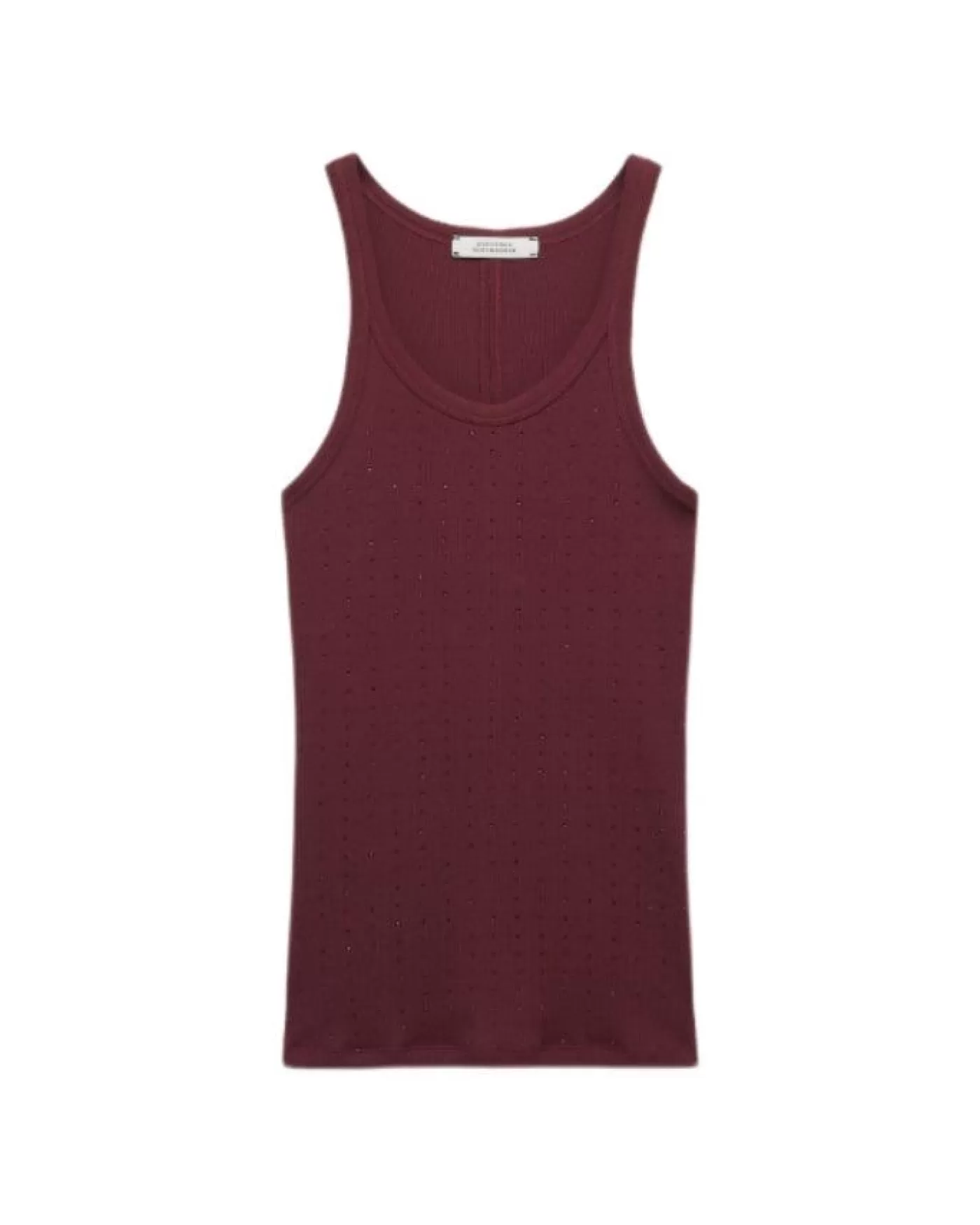 Dorothee Schumacher Simply Timeless Tank Top Burgundy DARKBURGUNDY Discount