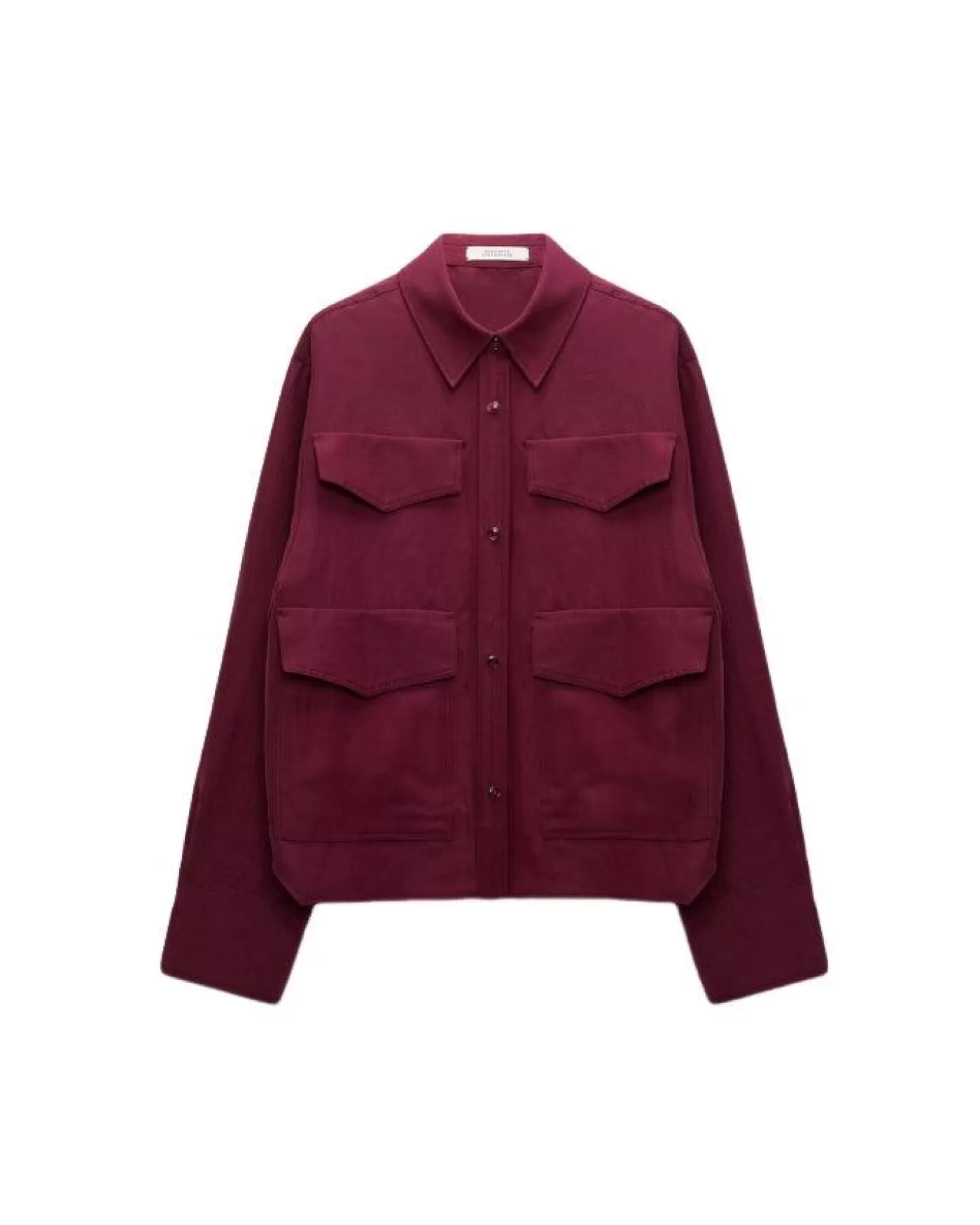 Dorothee Schumacher Summer Cruise Jacket Blouse BURGUNDY Best Sale