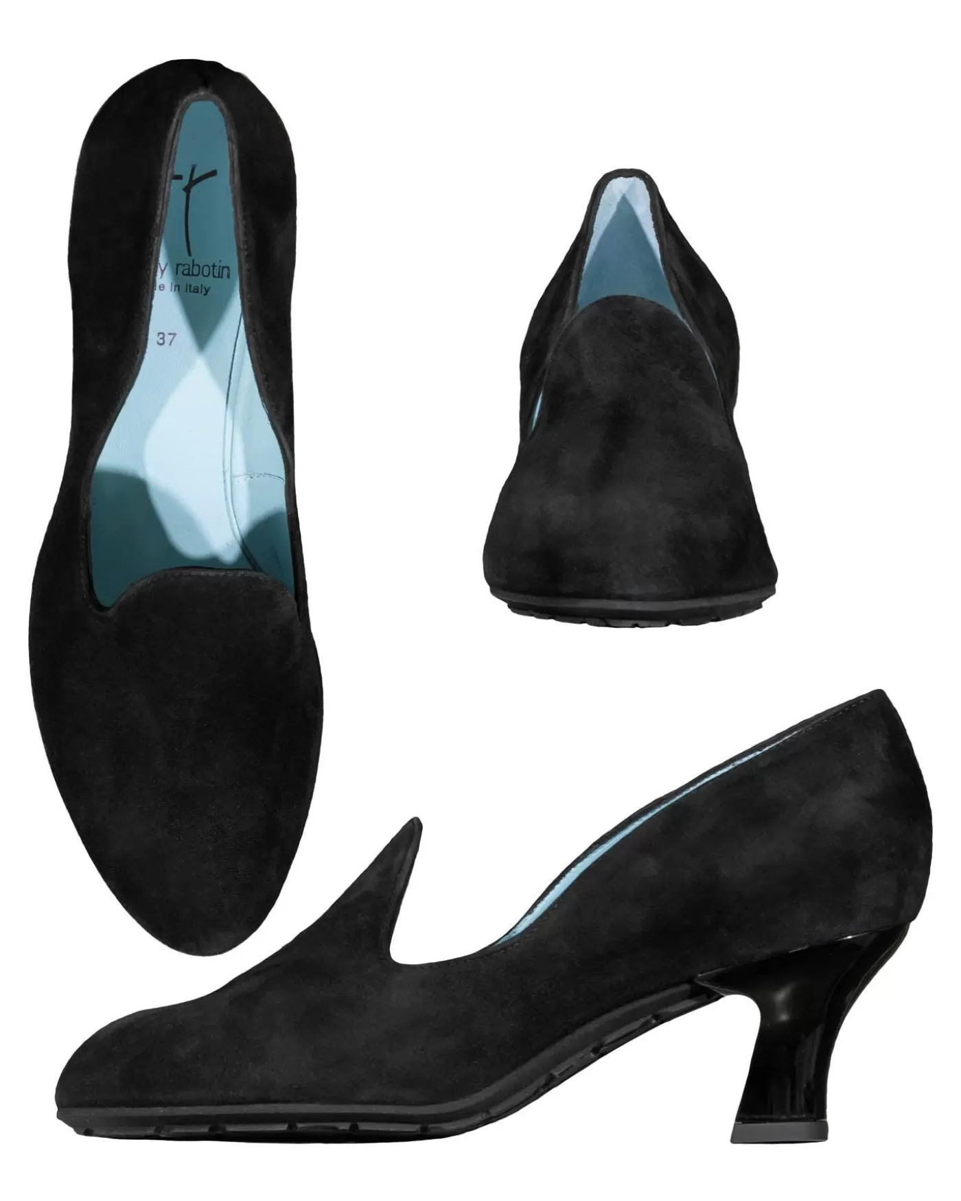 Thierry Rabotin Drusilla Suede Pump Black Best