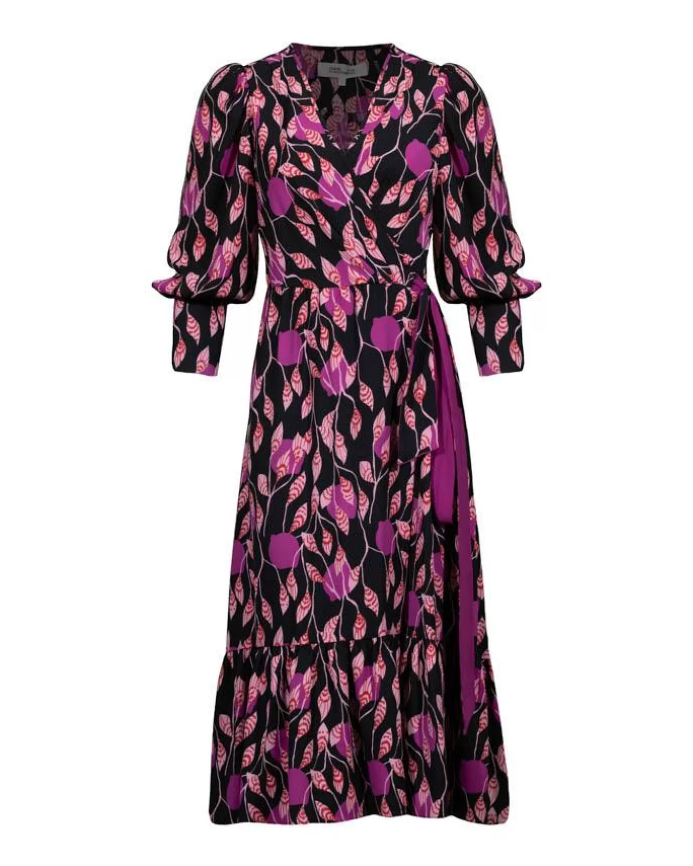 Diane Von Furstenberg DVF Blade Wrap Dress LANTERNLEAVESPOSIONPKLG Online