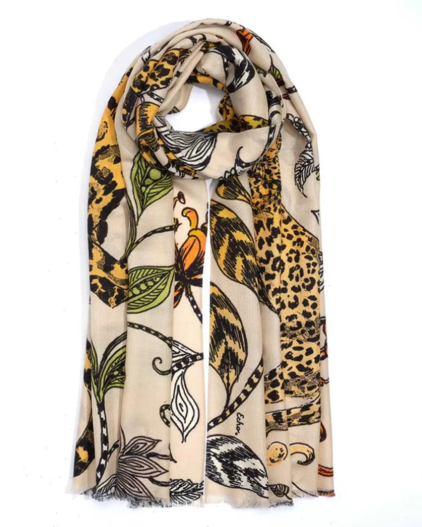 Echo Big Stretch Wrap CREAM Fashion
