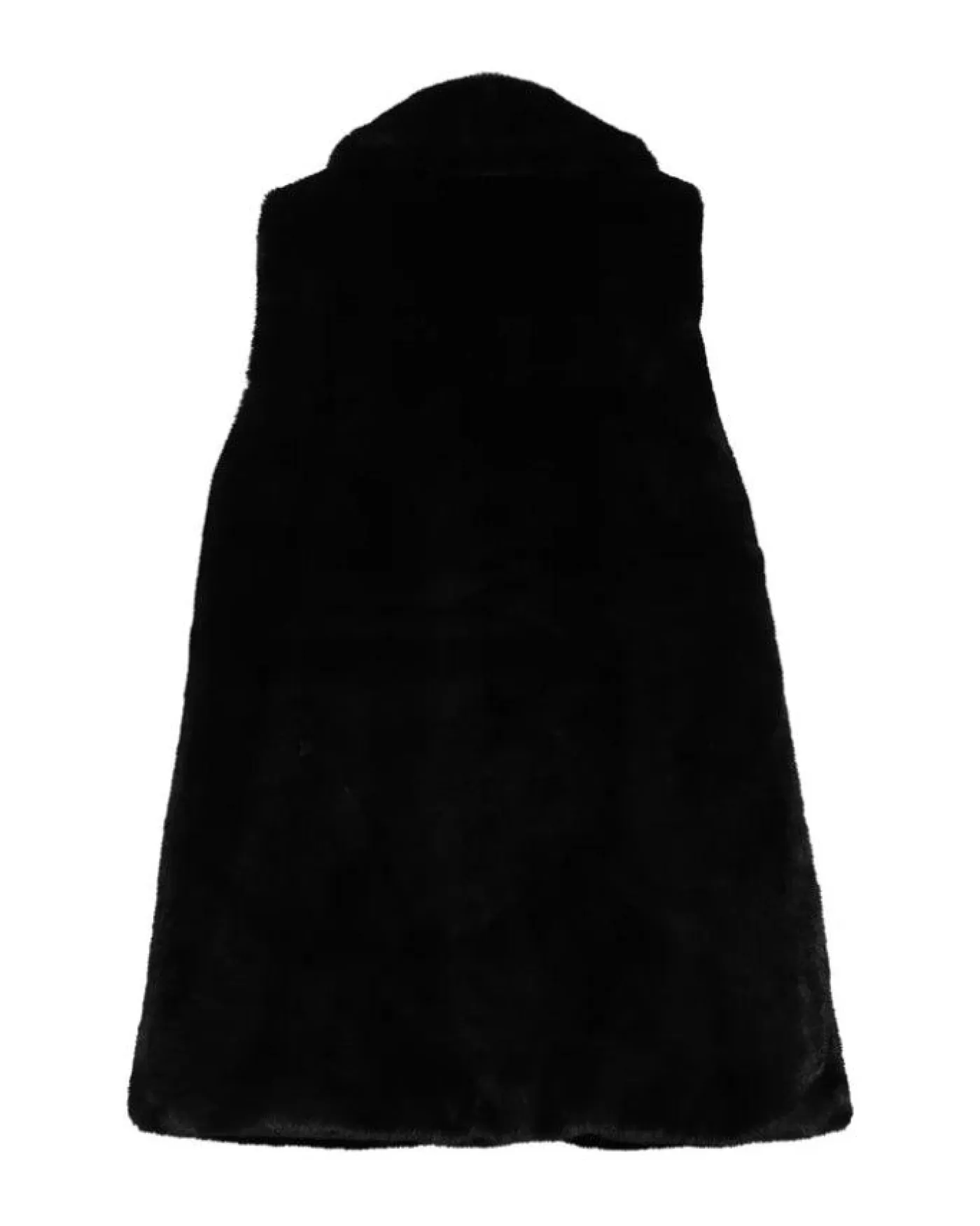 Echo Sheared Faux Mink Longline Vest Cheap