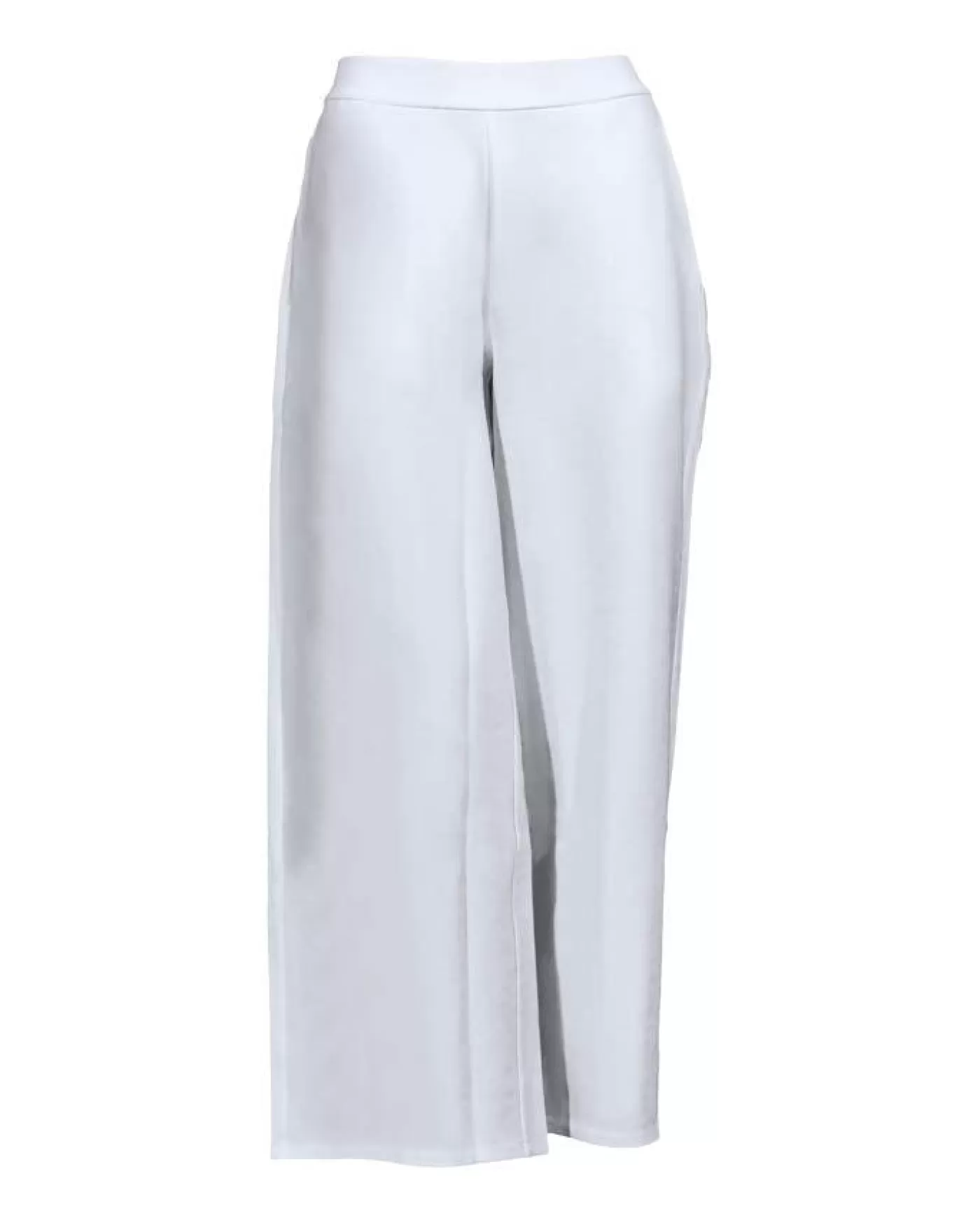 Eileen Fisher Flex Ponte Wide Leg Pant Ivory Cheap