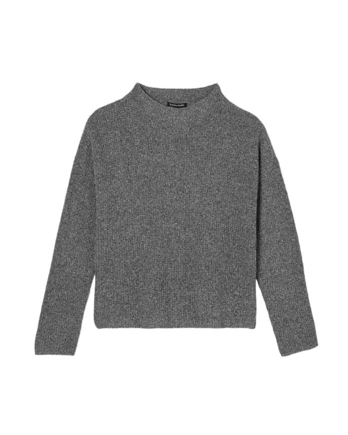 Eileen Fisher Silk Noil Funnel Neck Pullover Moon Cheap