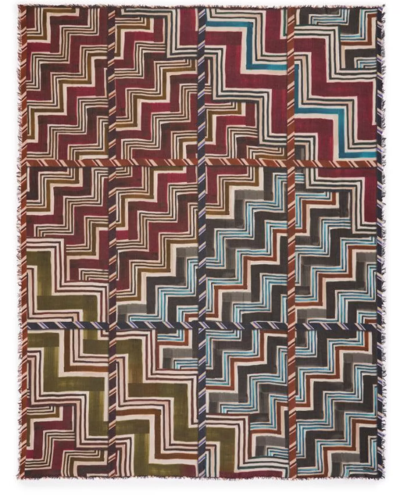 Faliero Sarti Geometry Scarf MULTI Clearance