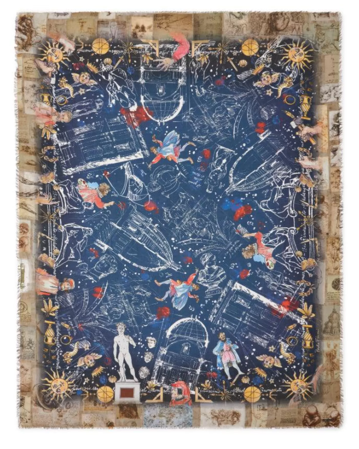 Faliero Sarti Michelangelo Scarf MULTI Sale